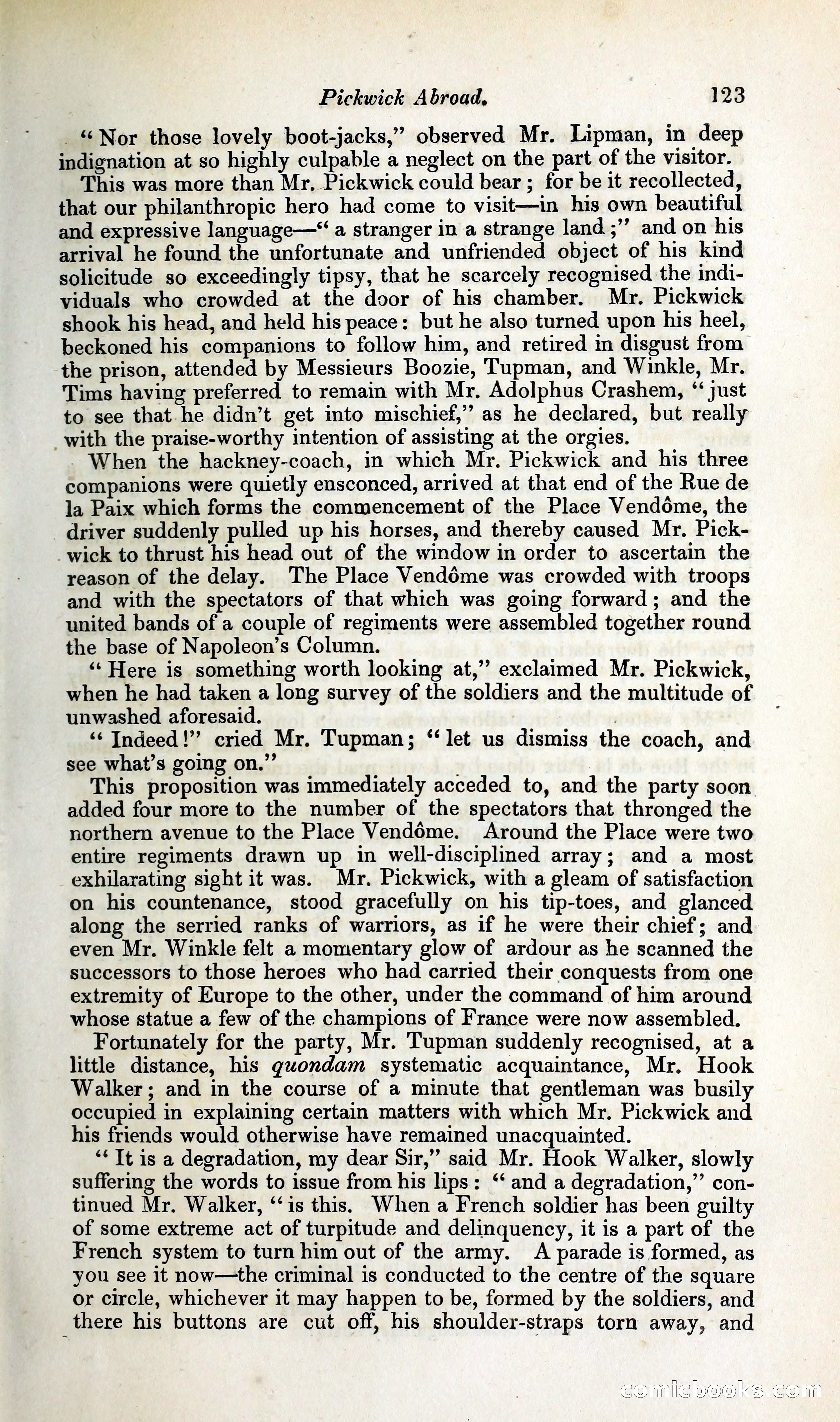 Pickwick Abroad: or, The Tour in France — page 164 of 400