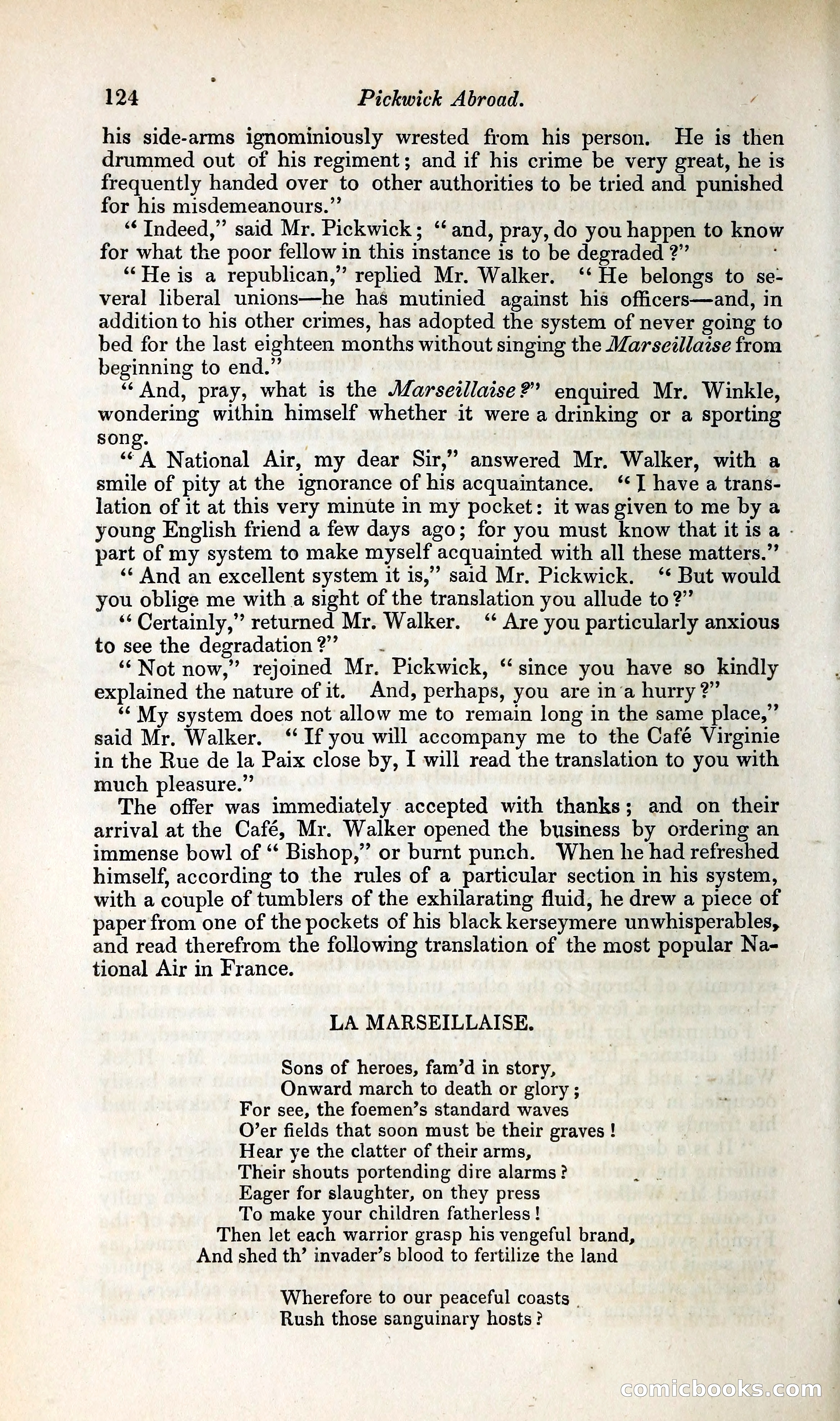 Pickwick Abroad: or, The Tour in France — page 165 of 400