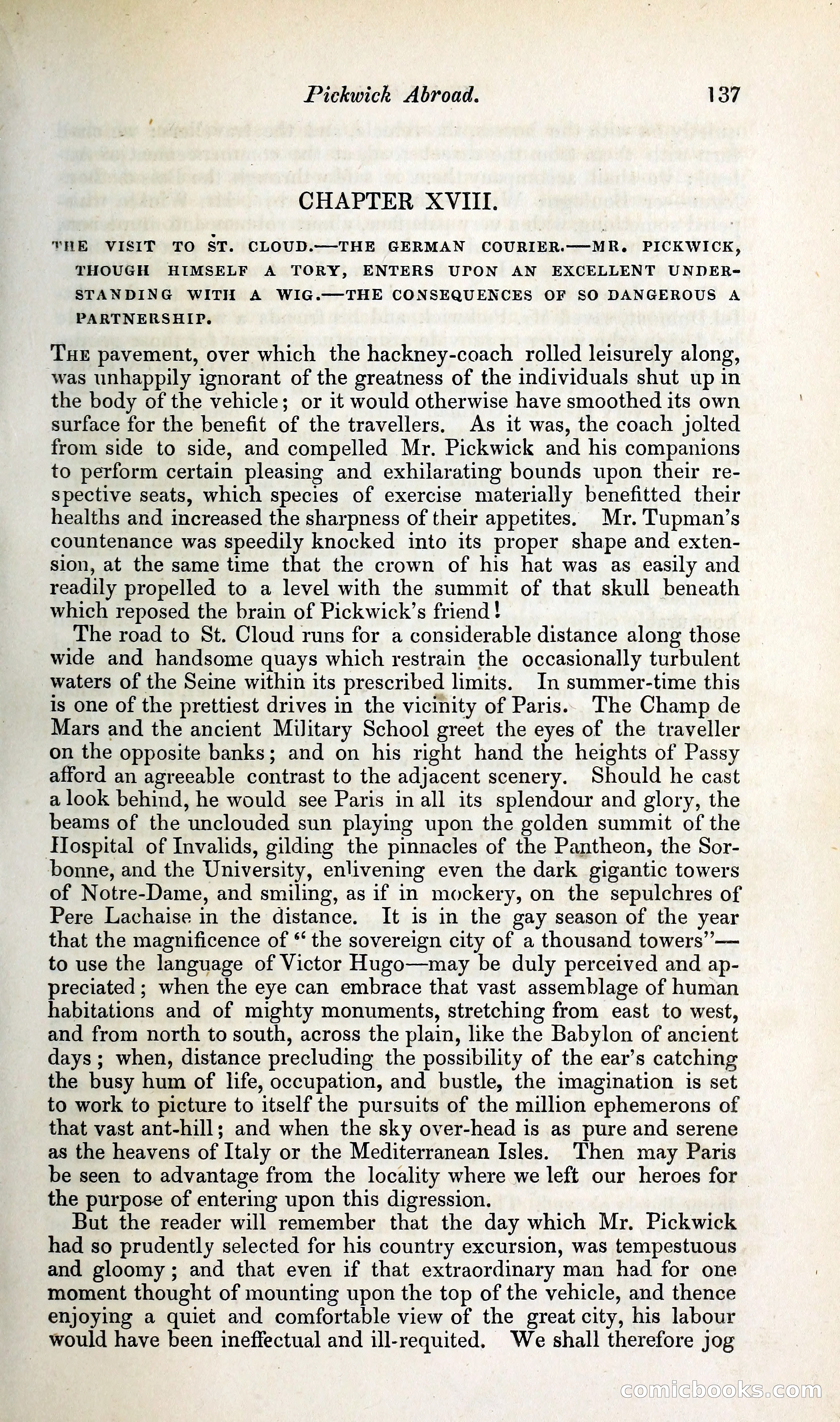 Pickwick Abroad: or, The Tour in France — page 180 of 400
