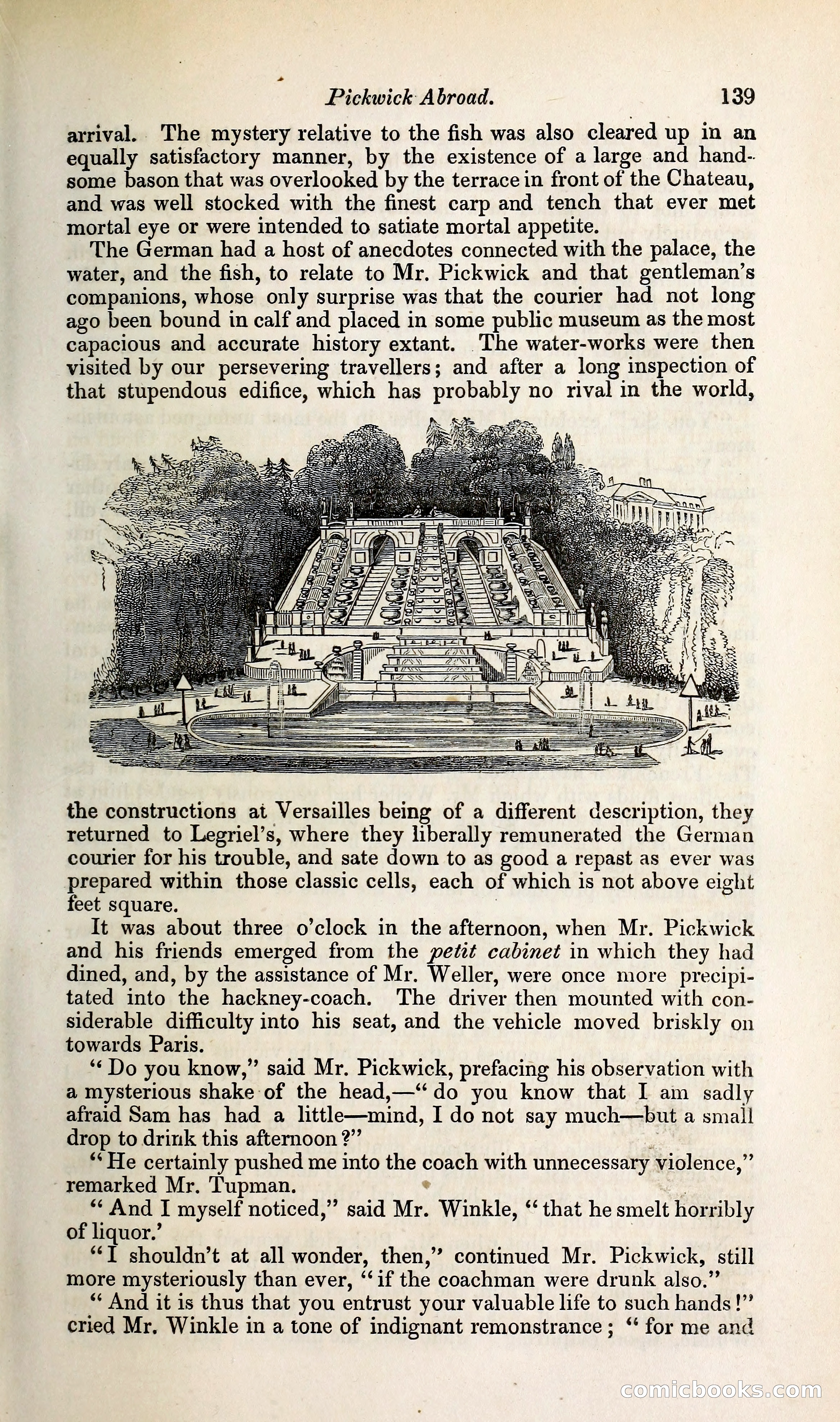 Pickwick Abroad: or, The Tour in France — page 182 of 400