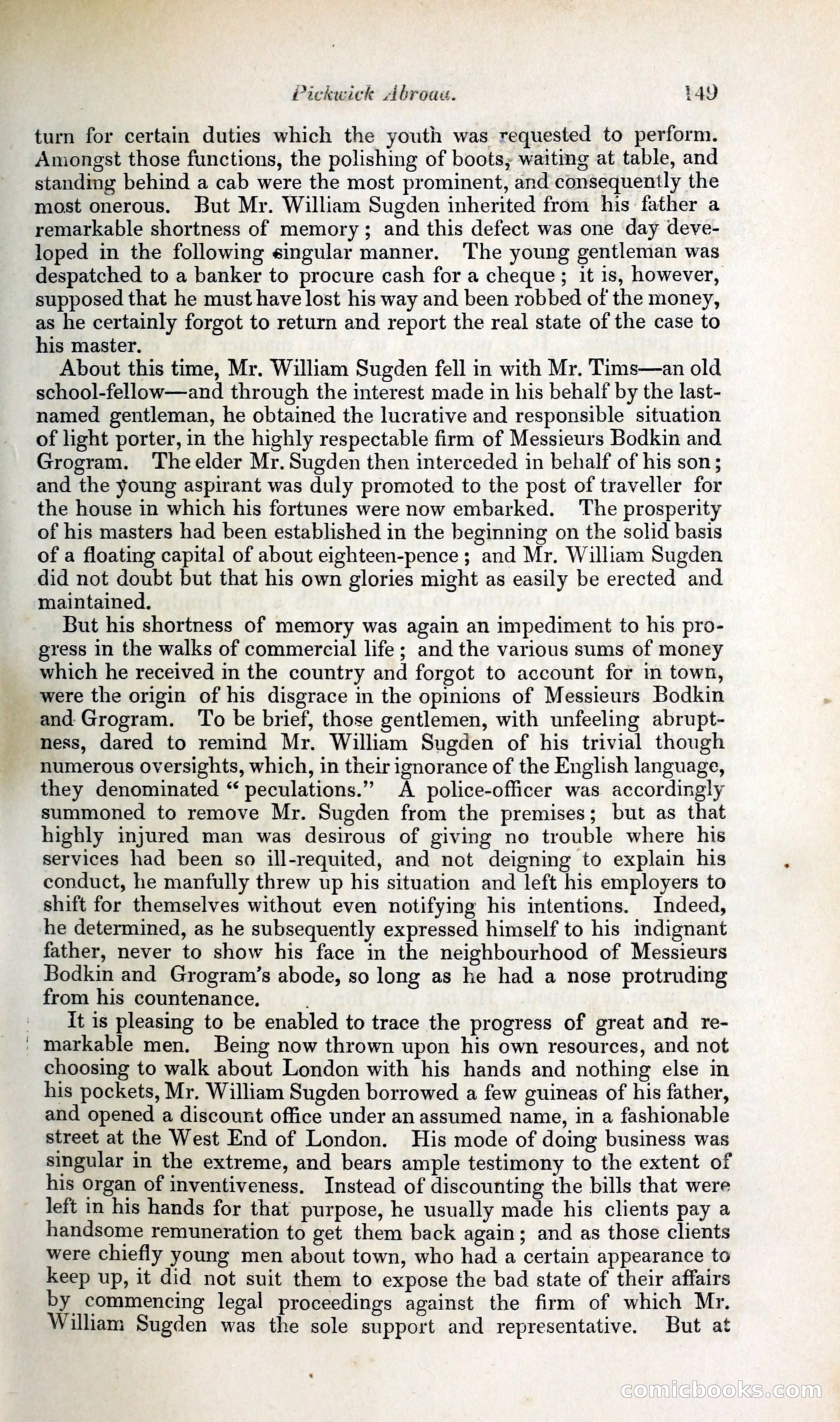 Pickwick Abroad: or, The Tour in France — page 194 of 400