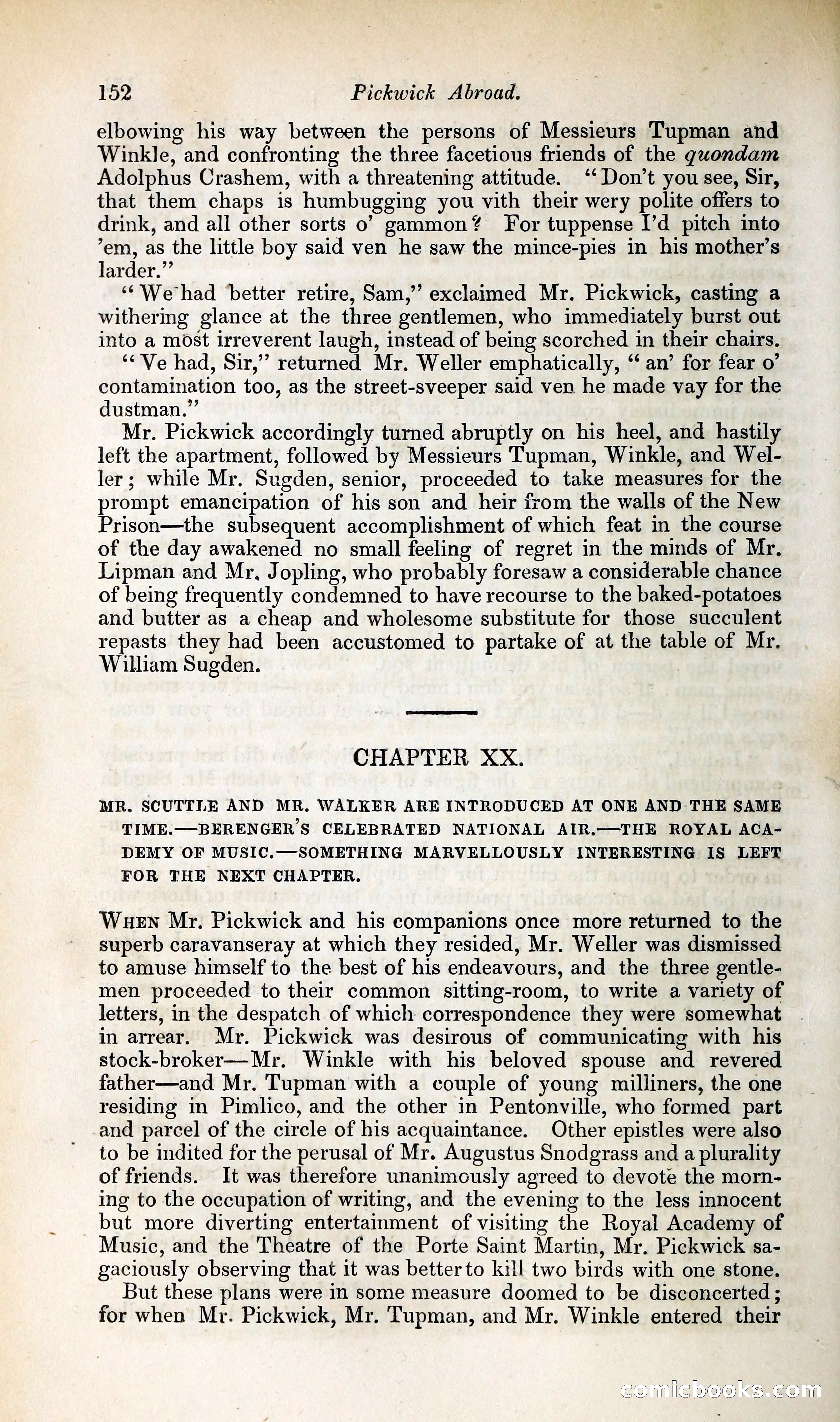 Pickwick Abroad: or, The Tour in France — page 197 of 400