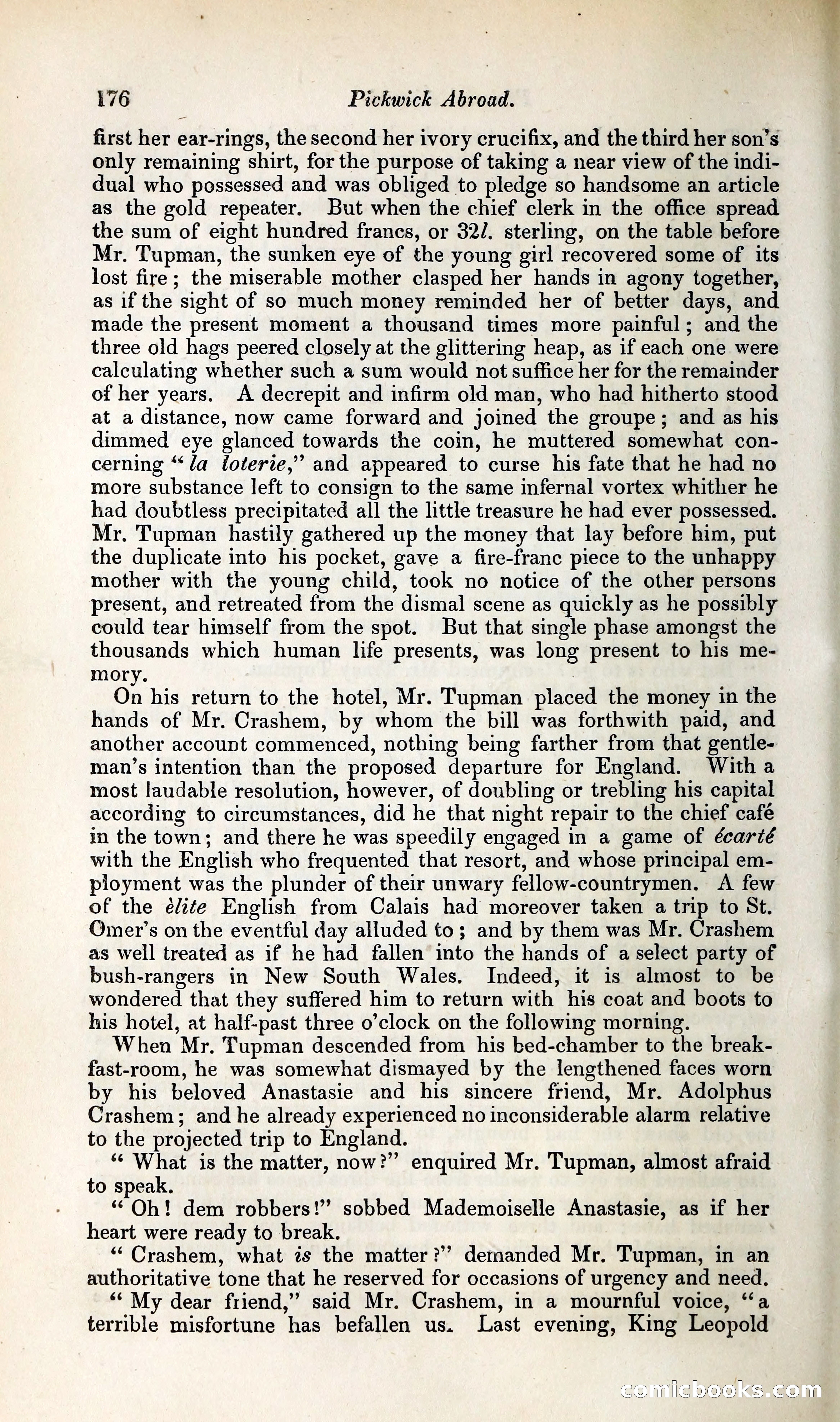 Pickwick Abroad: or, The Tour in France — page 223 of 400