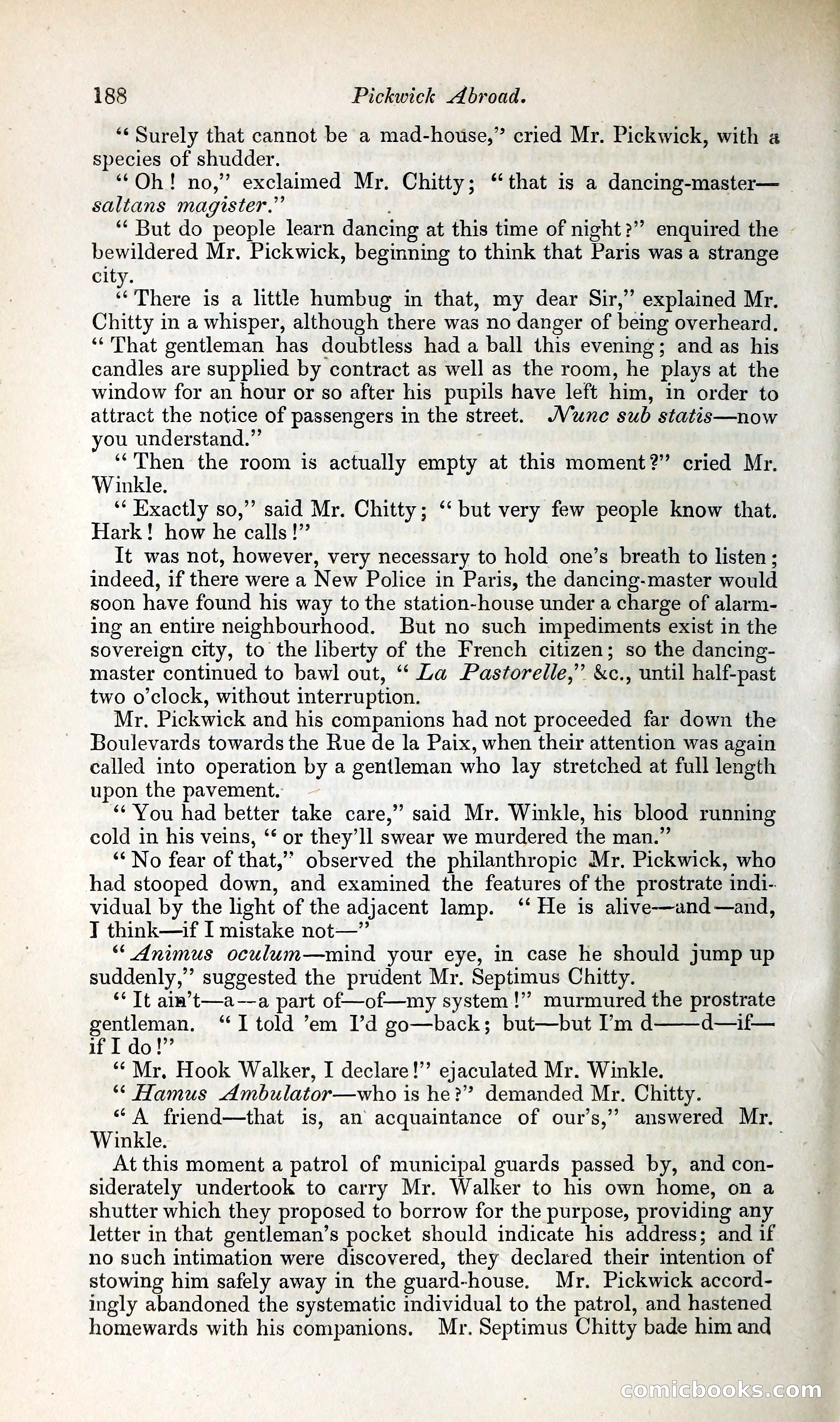 Pickwick Abroad: or, The Tour in France — page 237 of 400