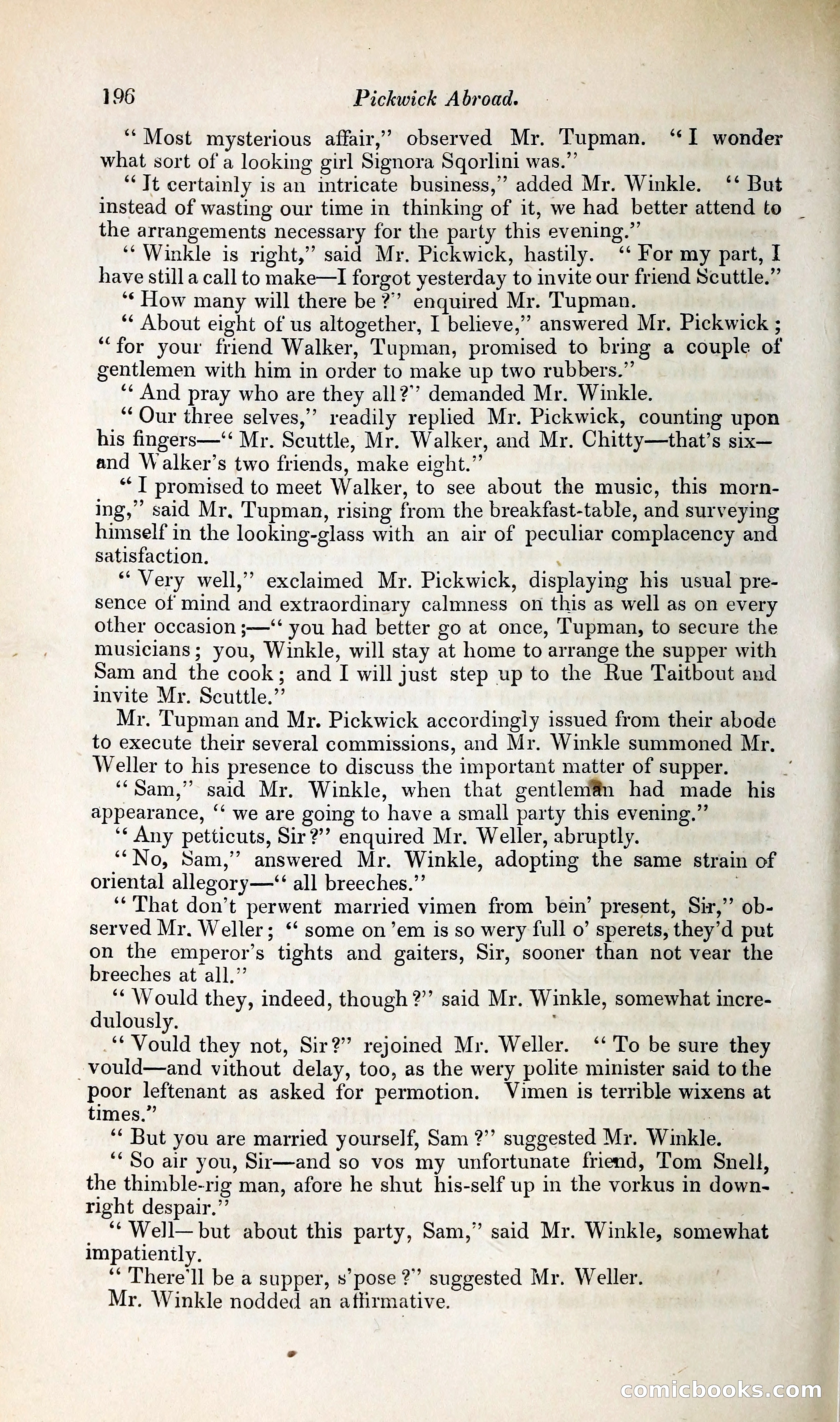 Pickwick Abroad: or, The Tour in France — page 245 of 400