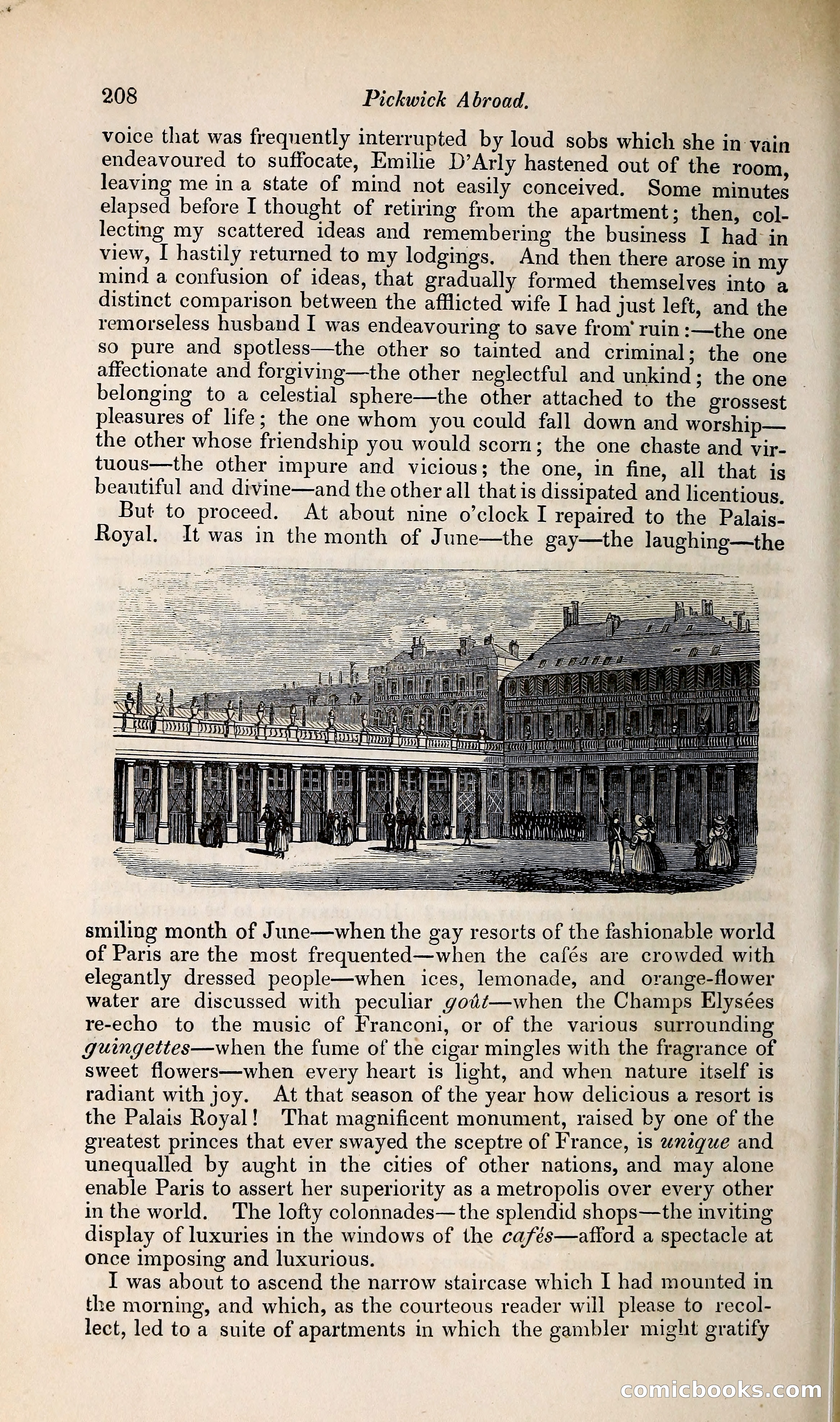 Pickwick Abroad: or, The Tour in France — page 257 of 400
