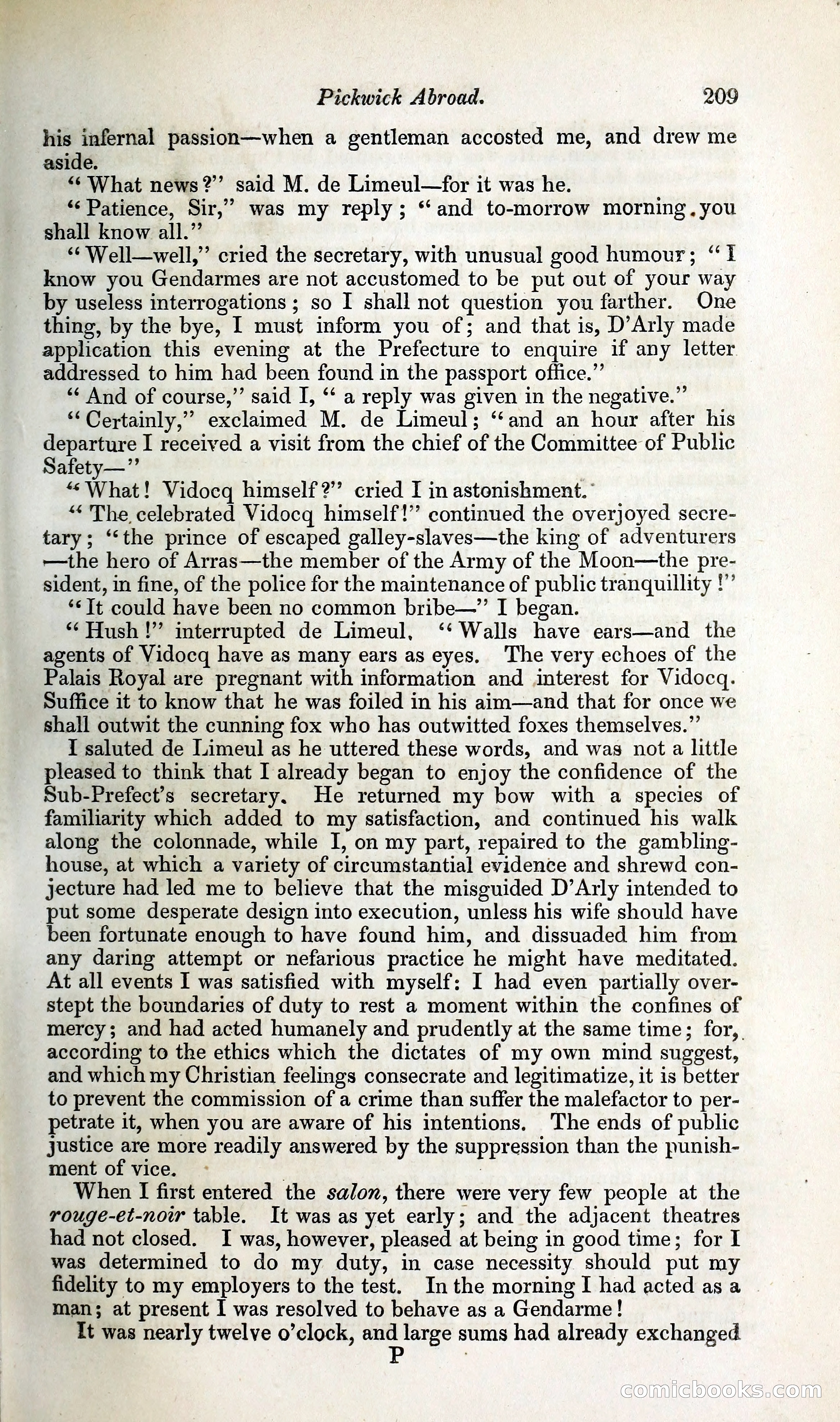 Pickwick Abroad: or, The Tour in France — page 258 of 400