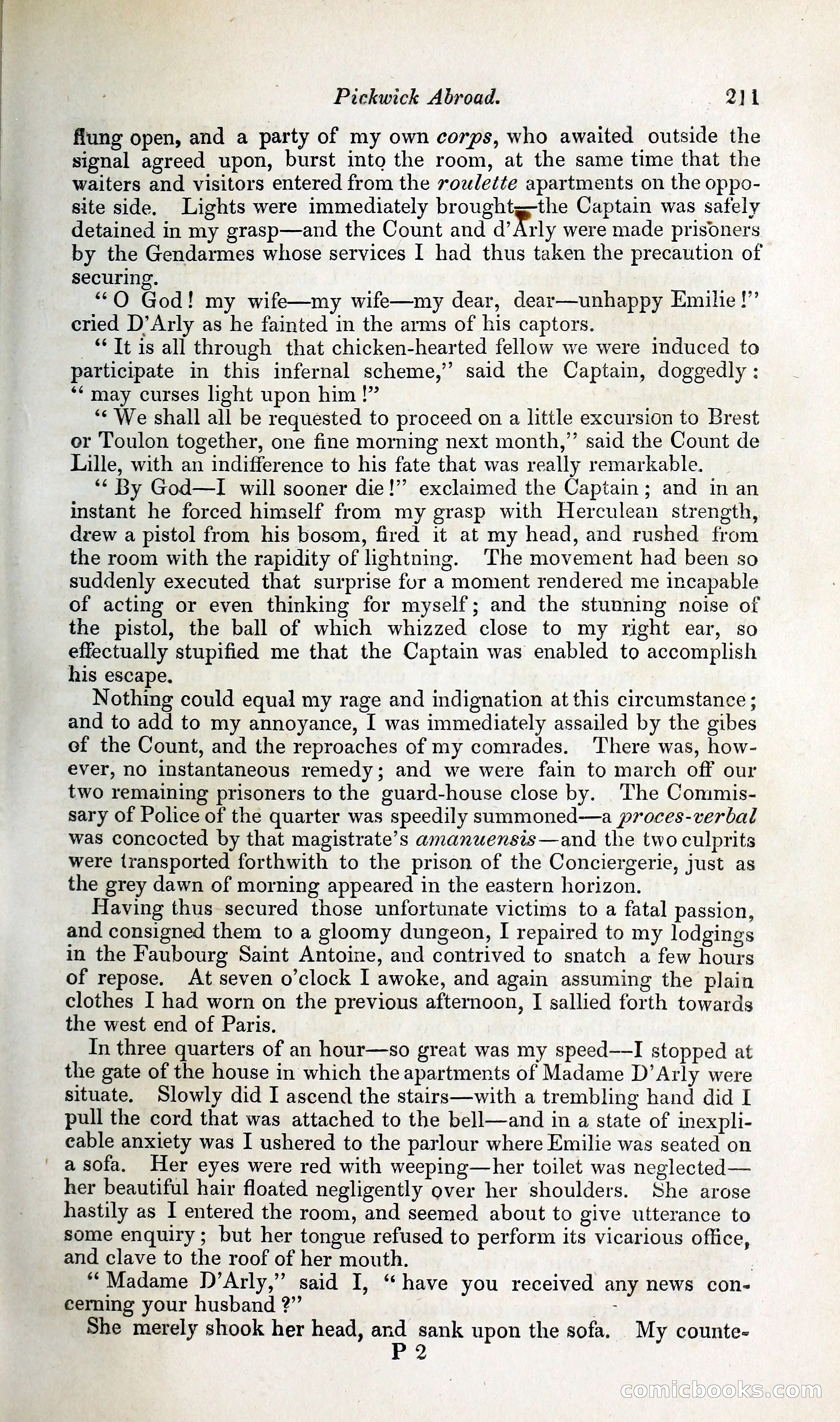 Pickwick Abroad: or, The Tour in France — page 260 of 400
