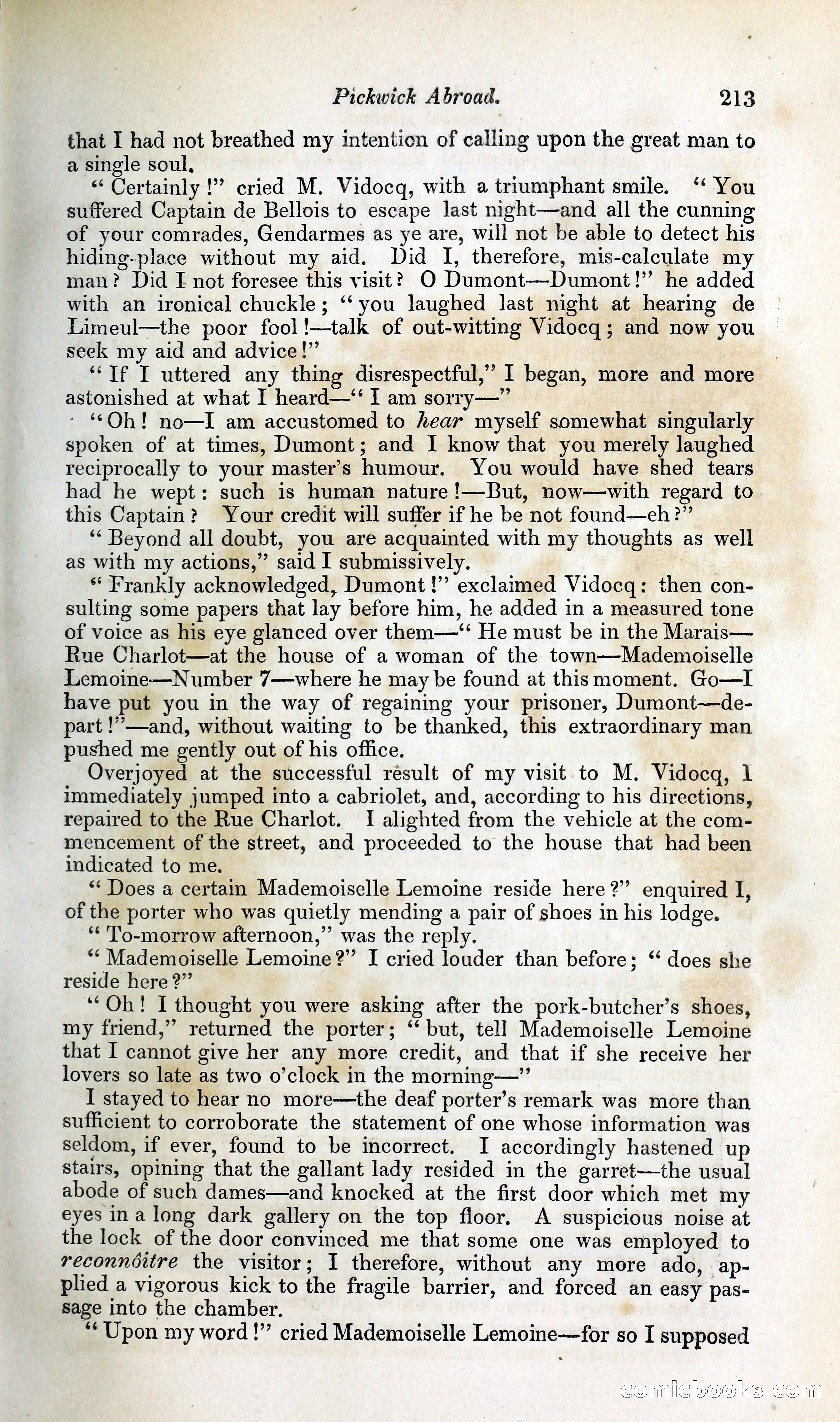 Pickwick Abroad: or, The Tour in France — page 262 of 400