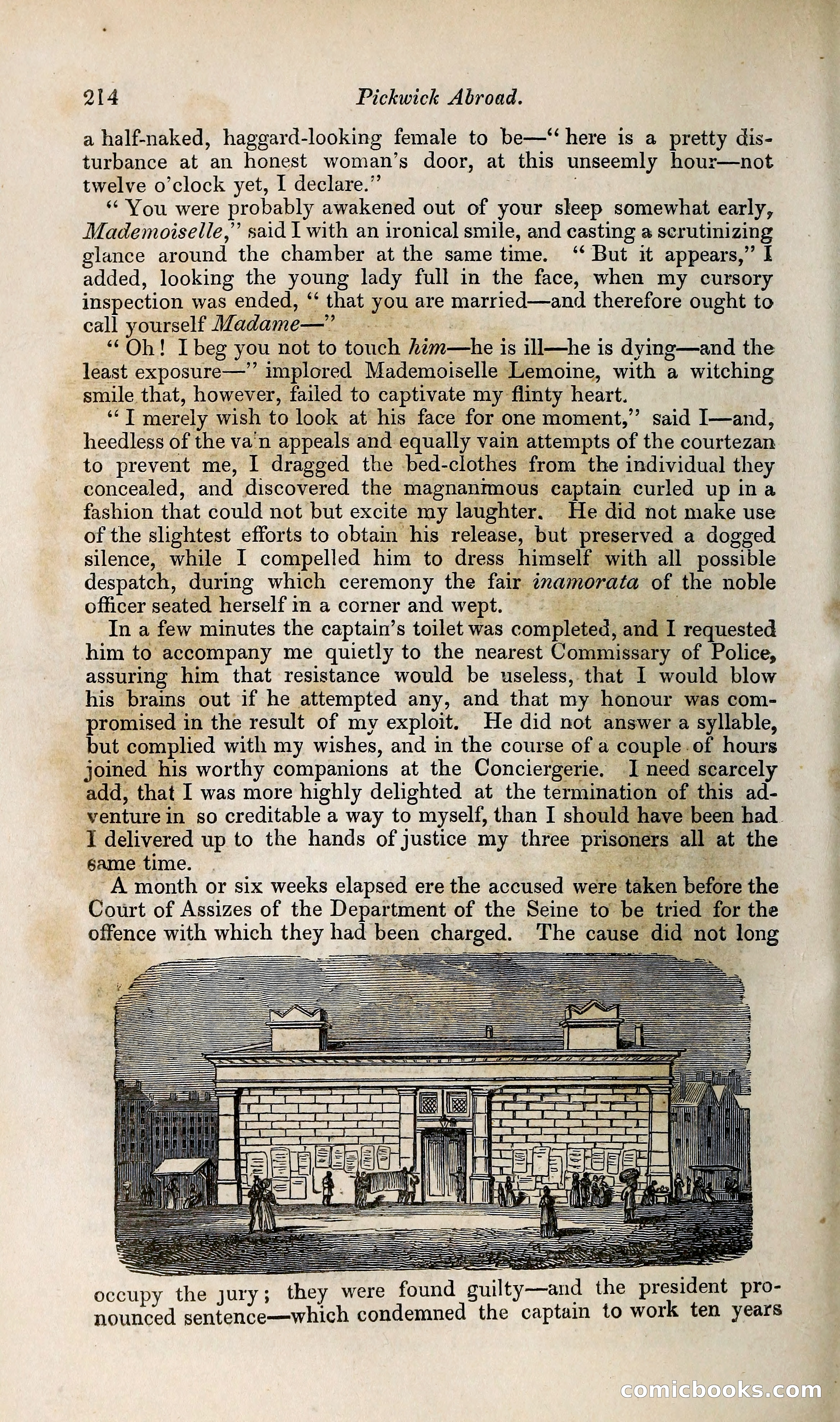 Pickwick Abroad: or, The Tour in France — page 263 of 400