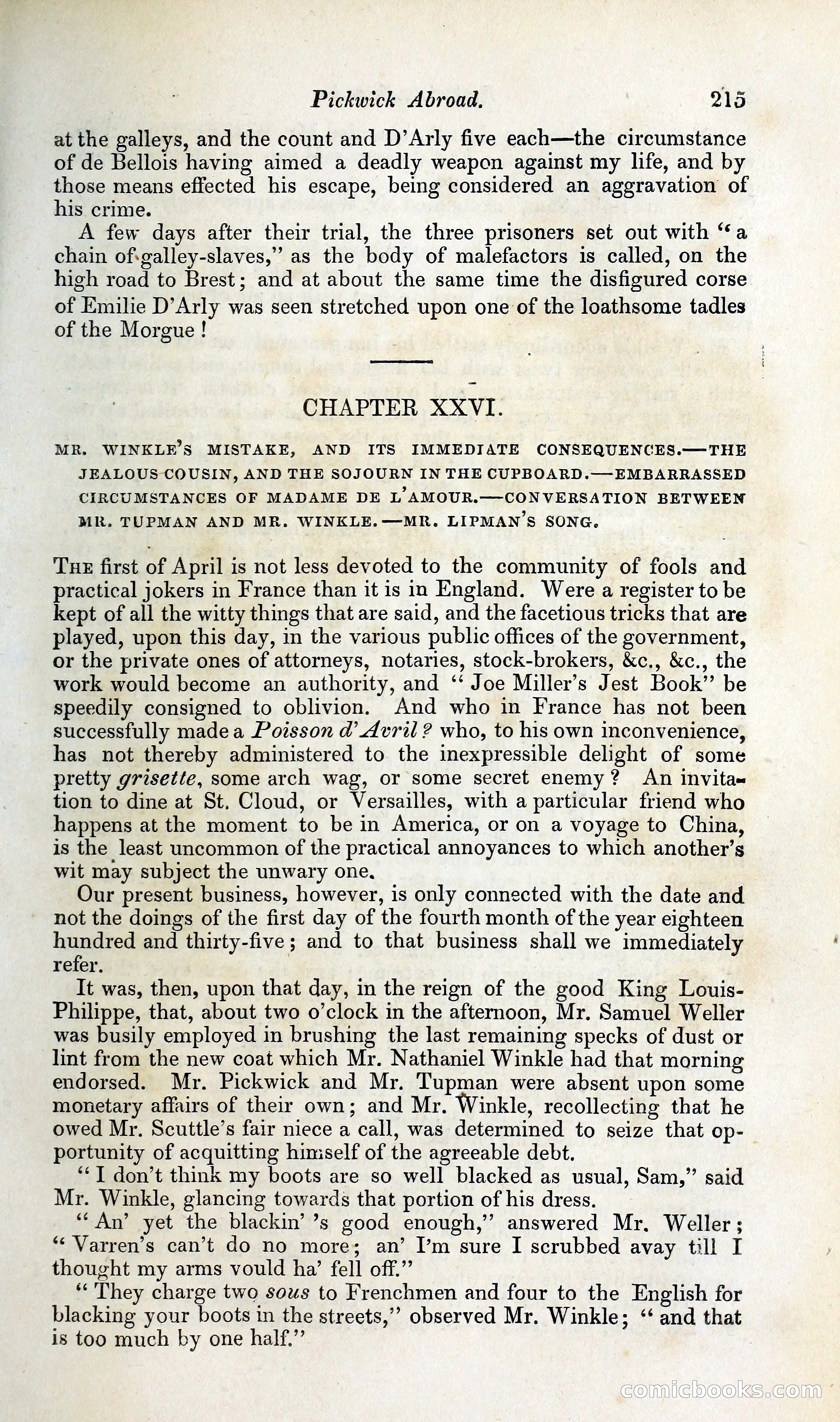 Pickwick Abroad: or, The Tour in France — page 266 of 400