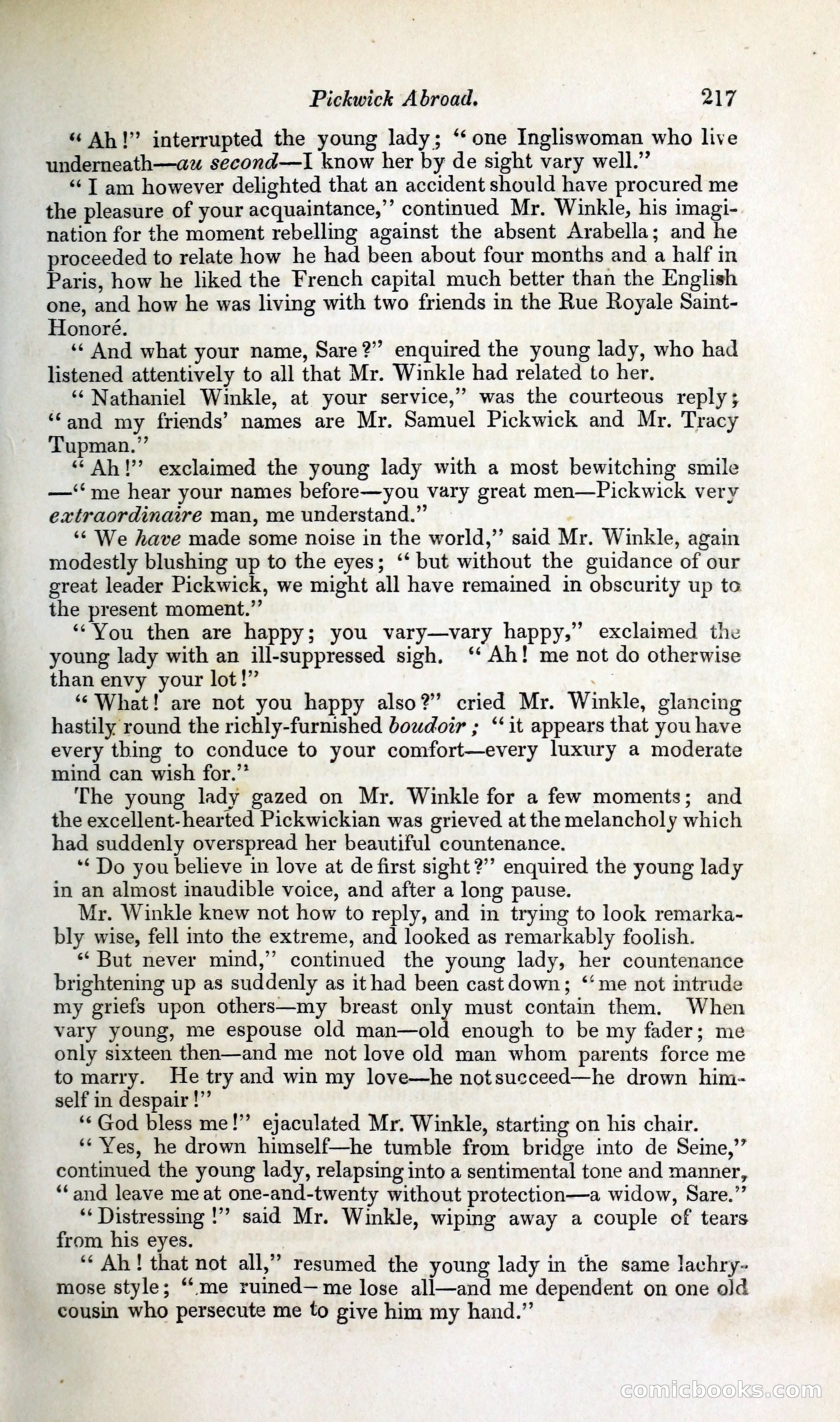 Pickwick Abroad: or, The Tour in France — page 268 of 400