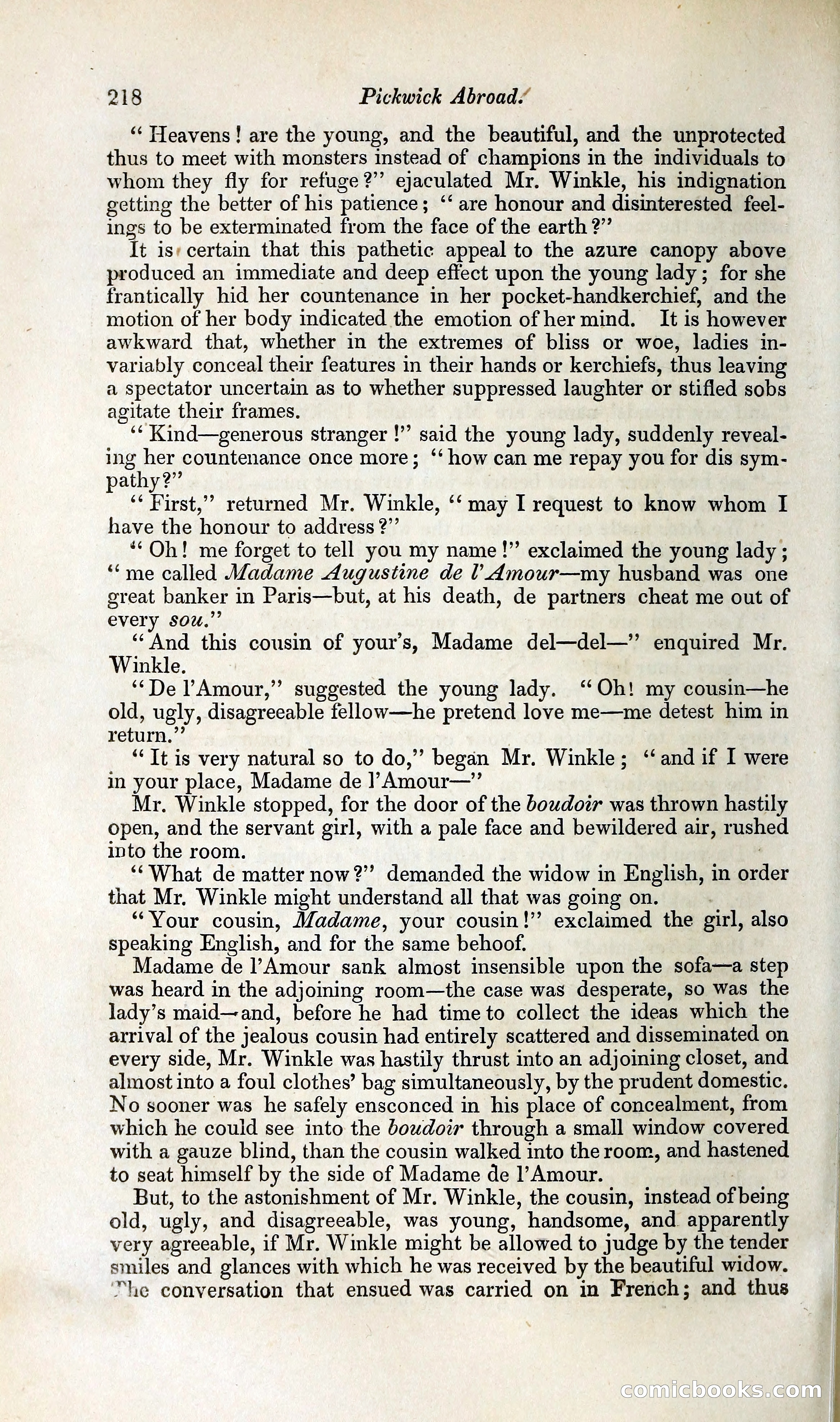 Pickwick Abroad: or, The Tour in France — page 269 of 400