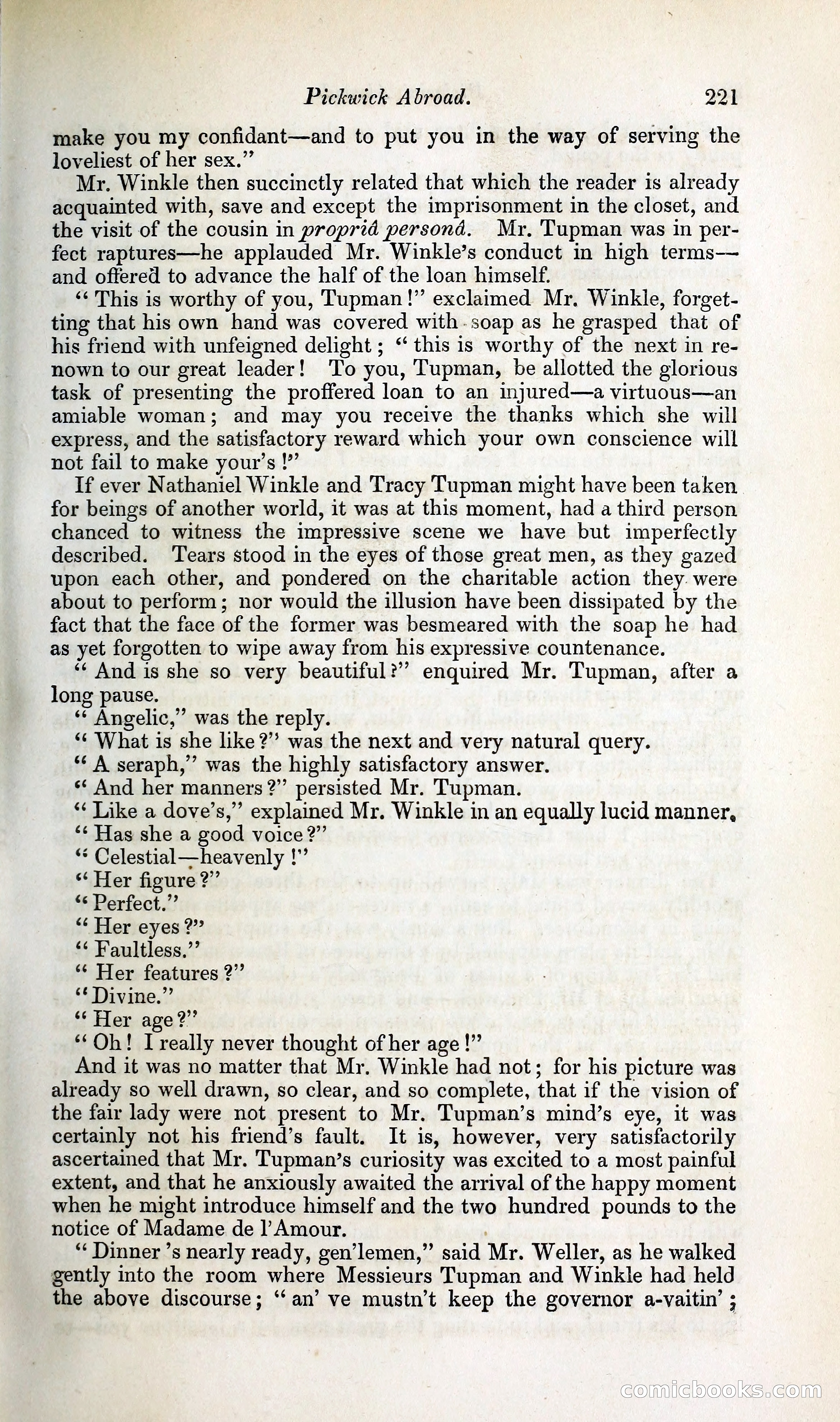 Pickwick Abroad: or, The Tour in France — page 274 of 400