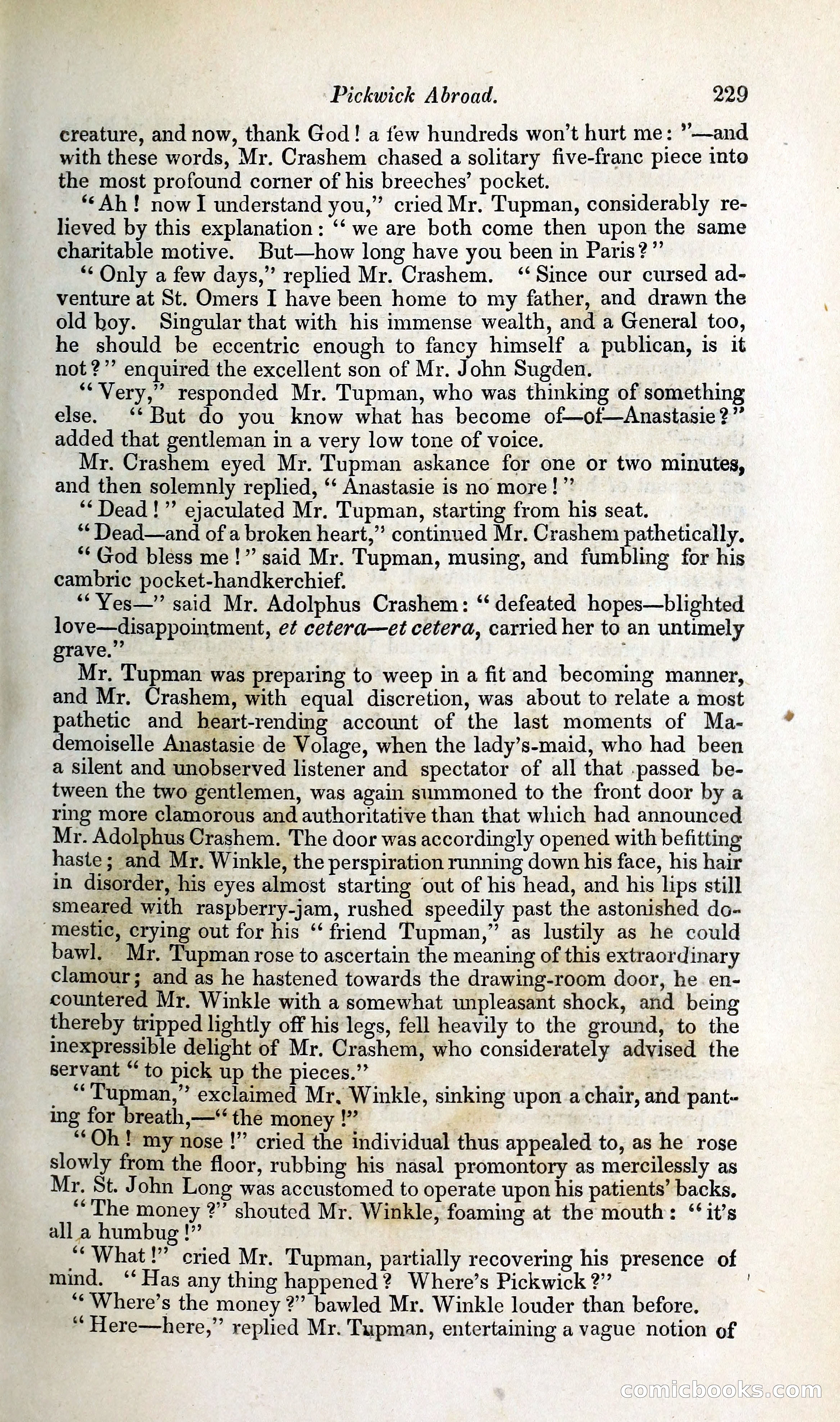 Pickwick Abroad: or, The Tour in France — page 284 of 400
