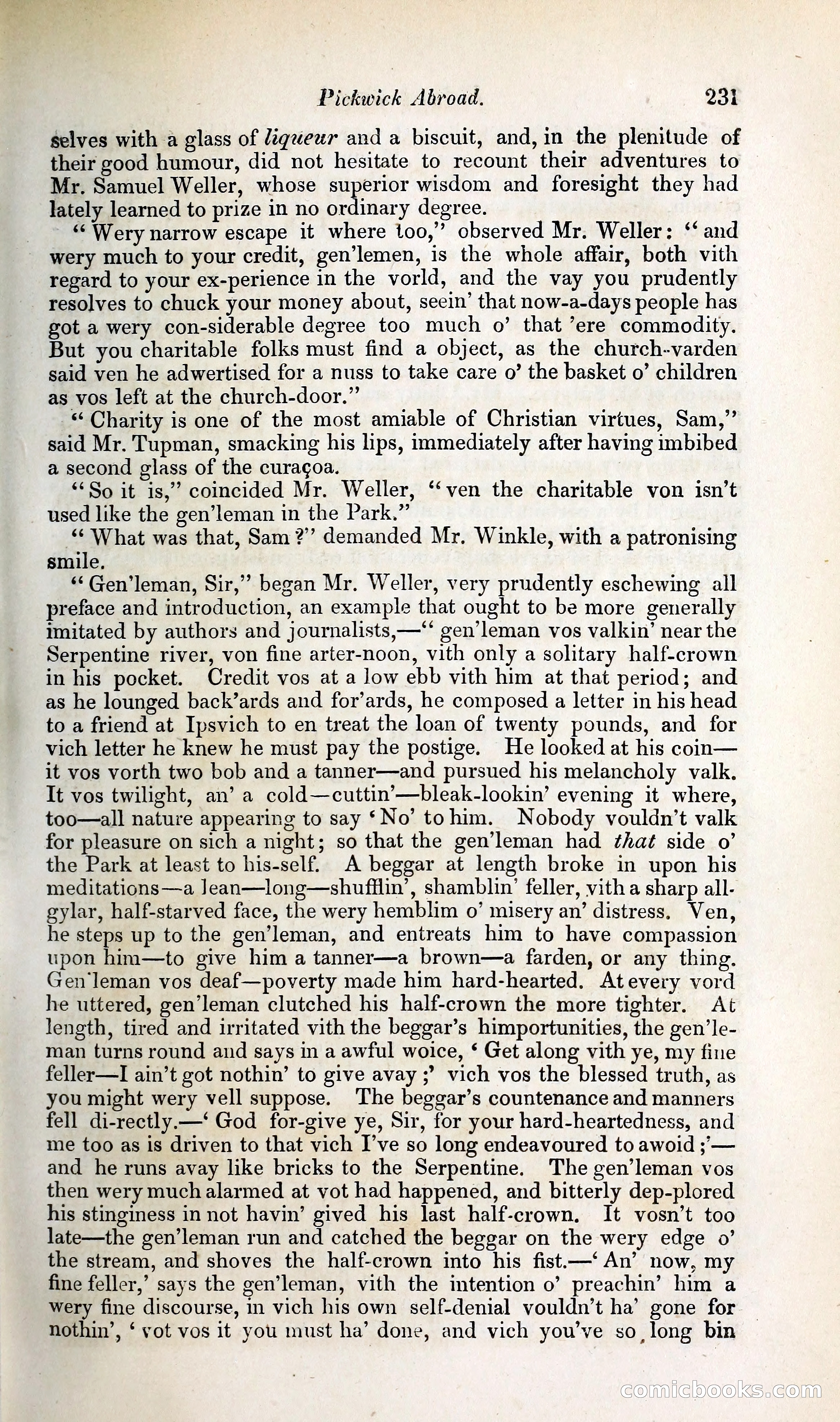 Pickwick Abroad: or, The Tour in France — page 286 of 400