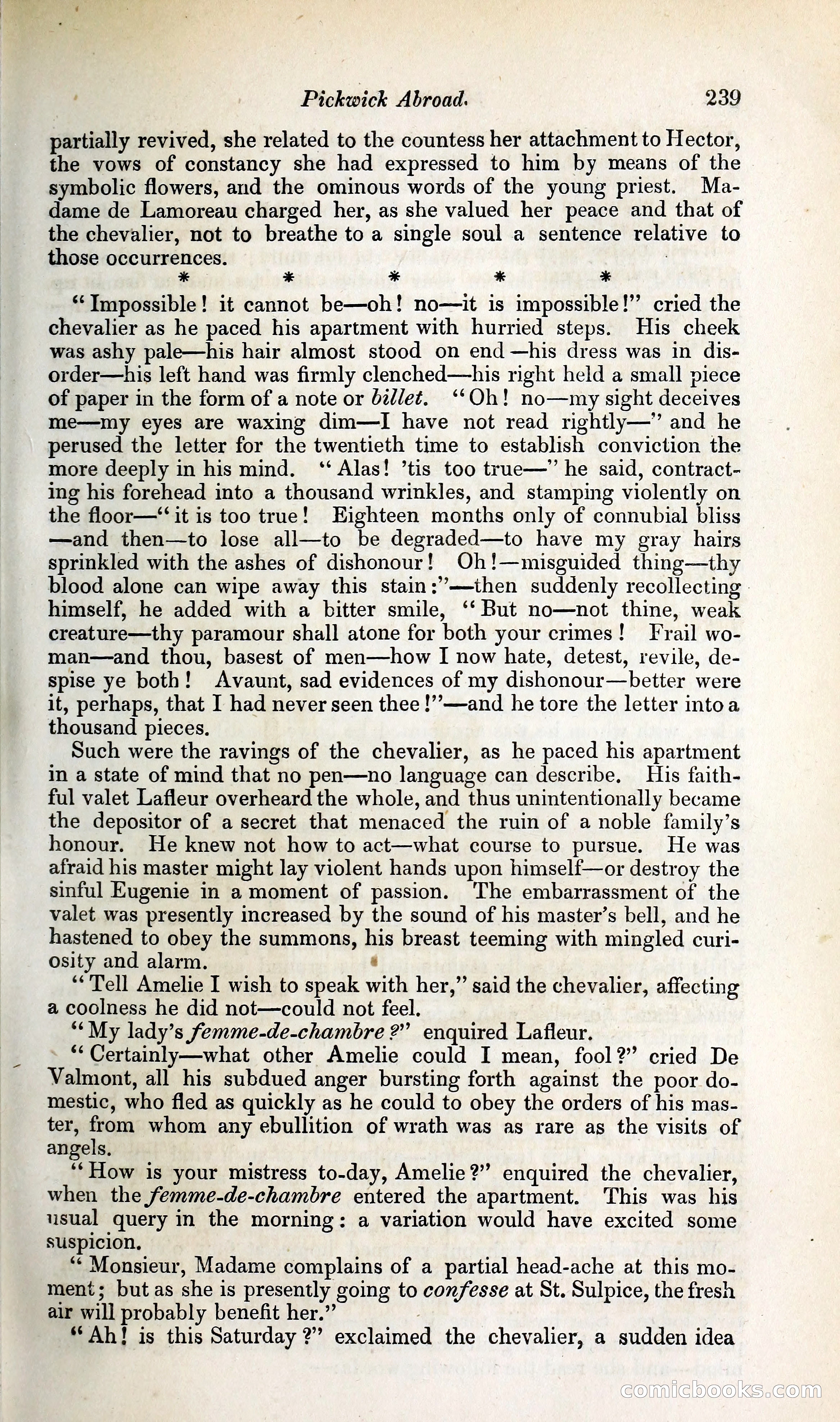 Pickwick Abroad: or, The Tour in France — page 294 of 400