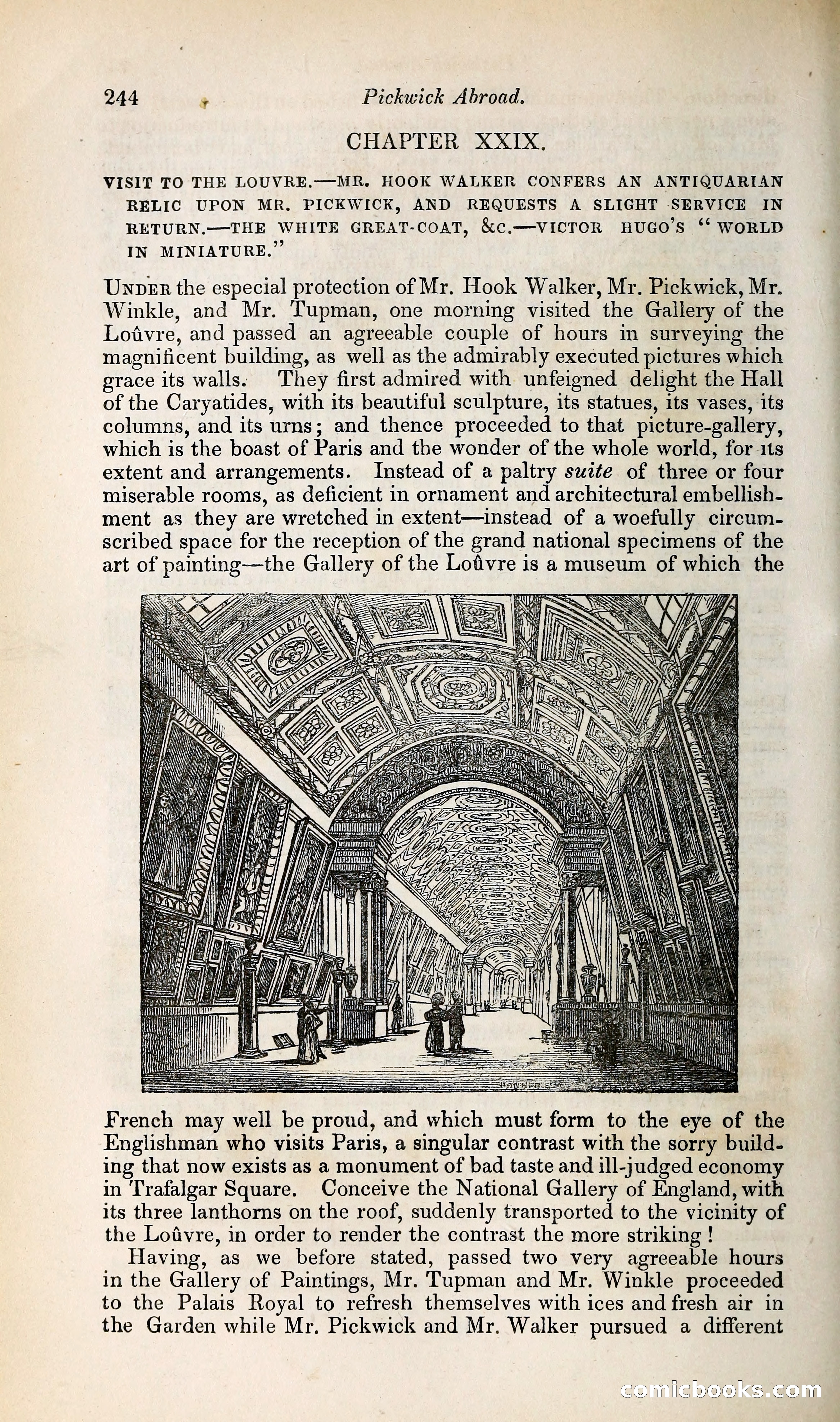 Pickwick Abroad: or, The Tour in France — page 299 of 400