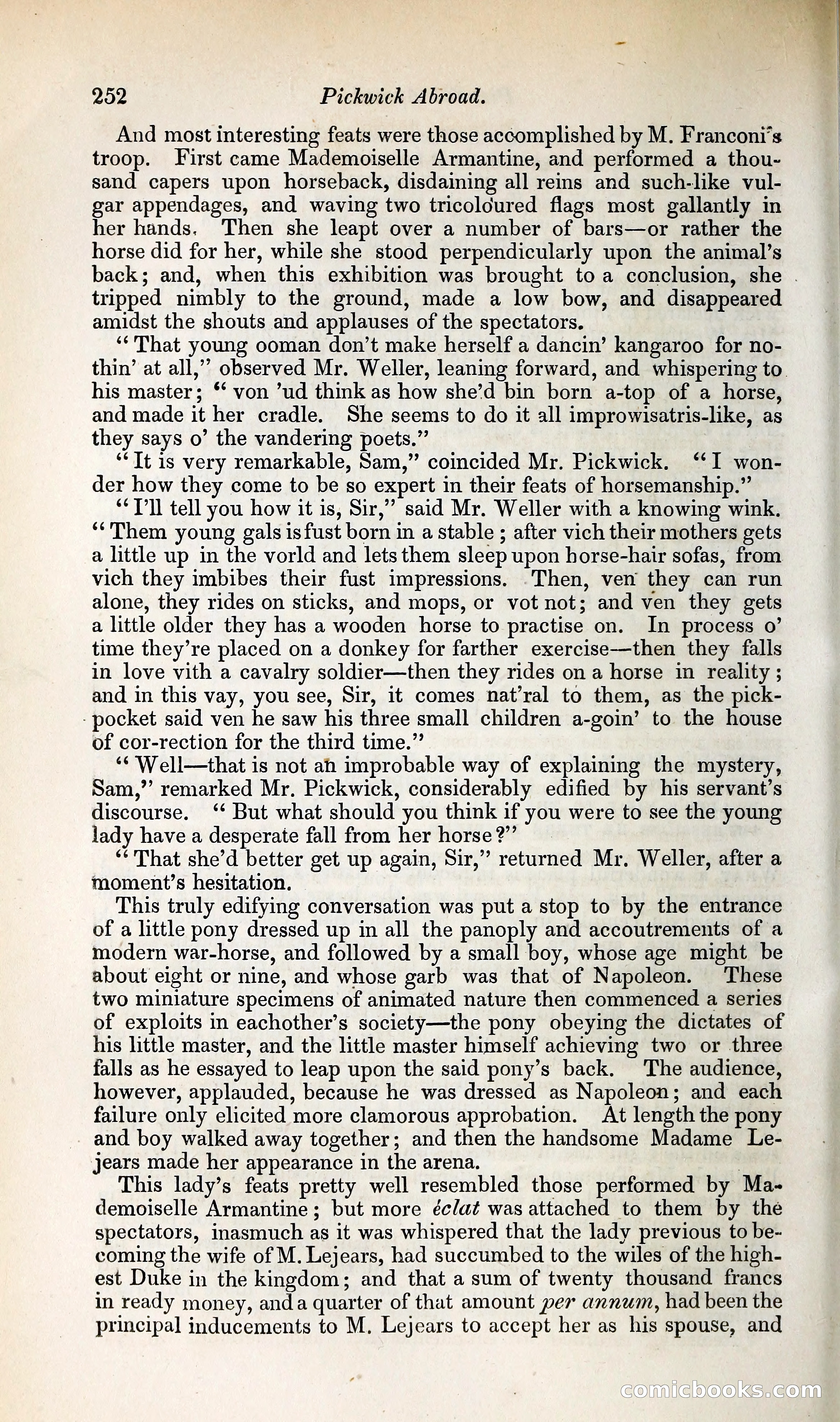 Pickwick Abroad: or, The Tour in France — page 309 of 400