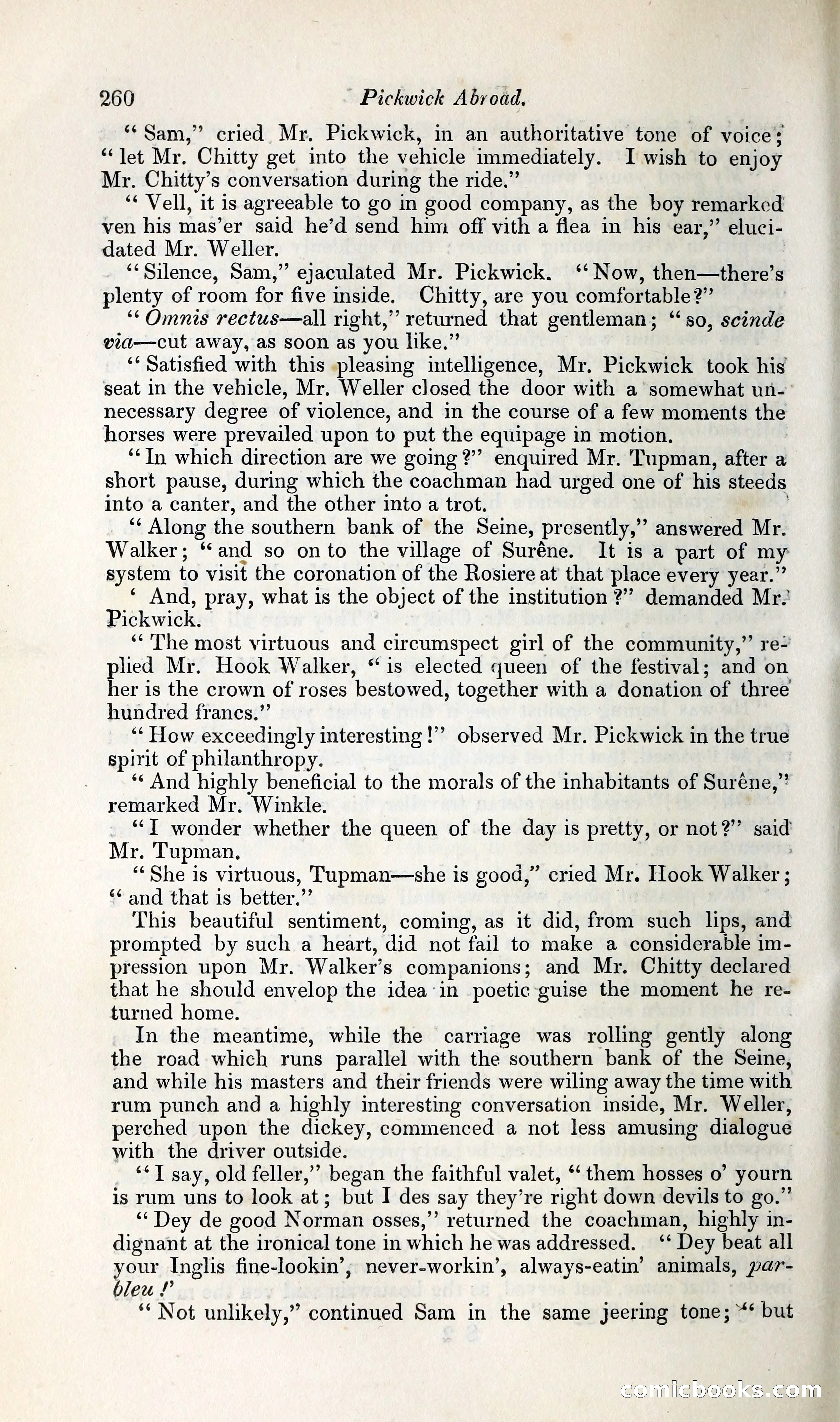 Pickwick Abroad: or, The Tour in France — page 317 of 400