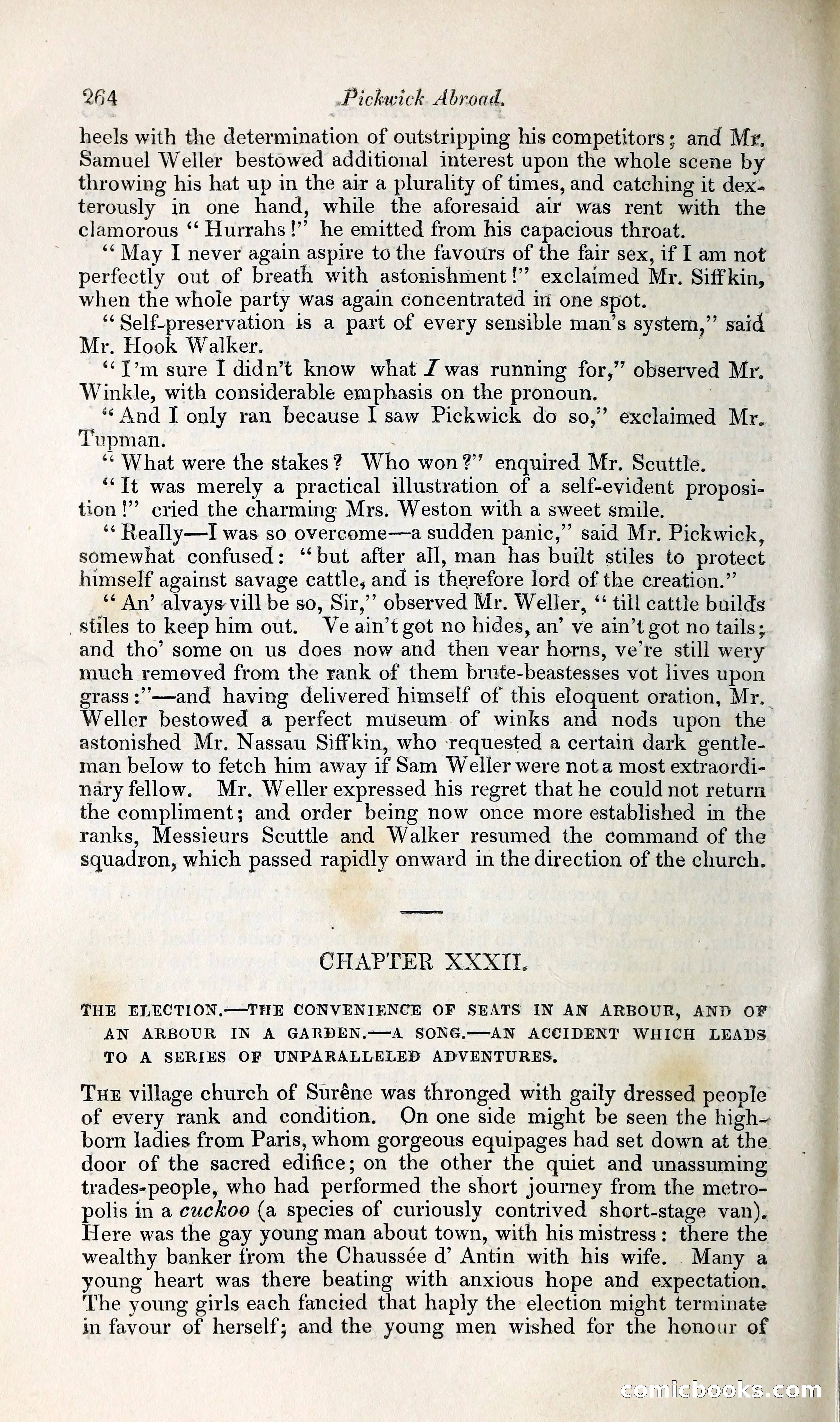 Pickwick Abroad: or, The Tour in France — page 323 of 400