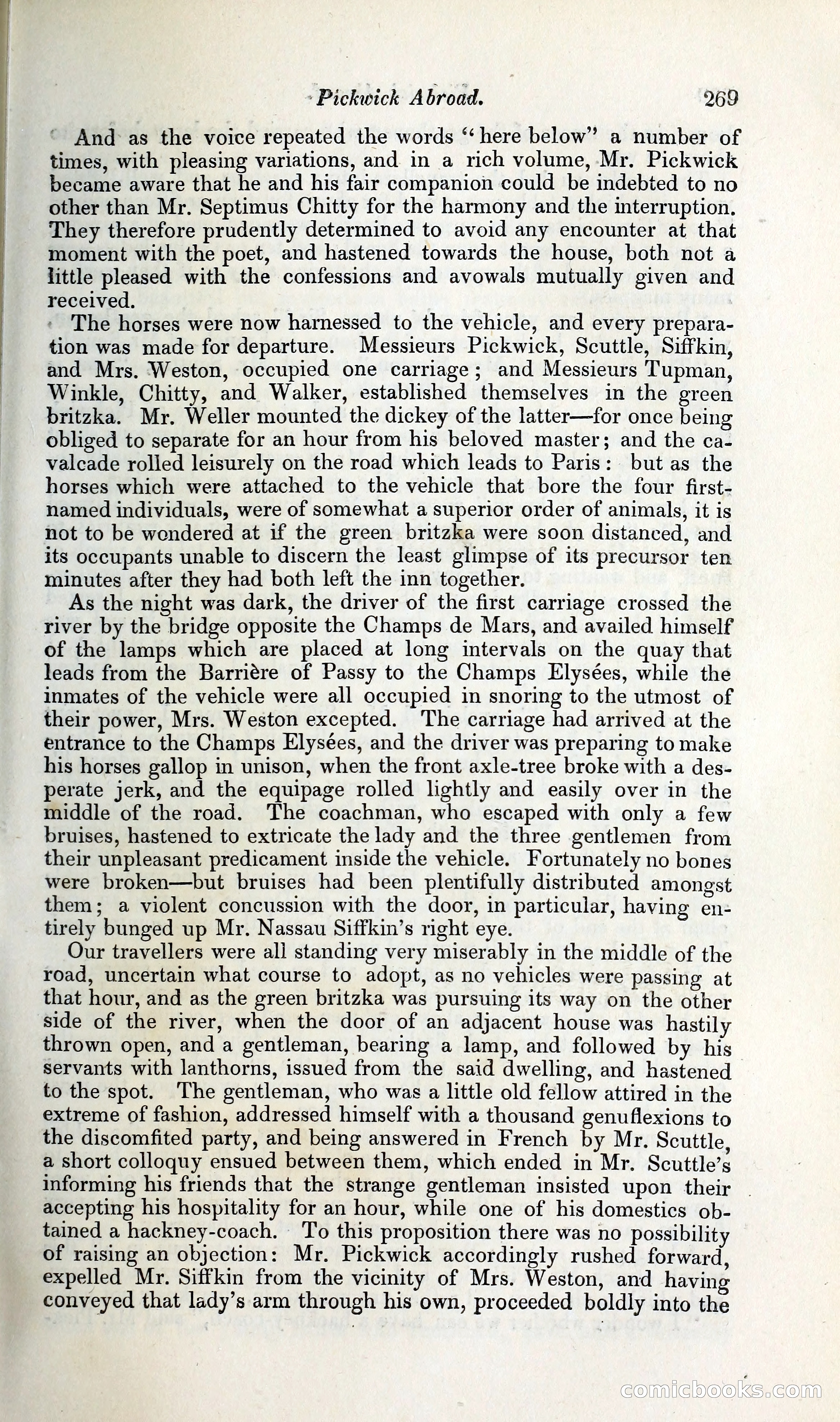 Pickwick Abroad: or, The Tour in France — page 328 of 400