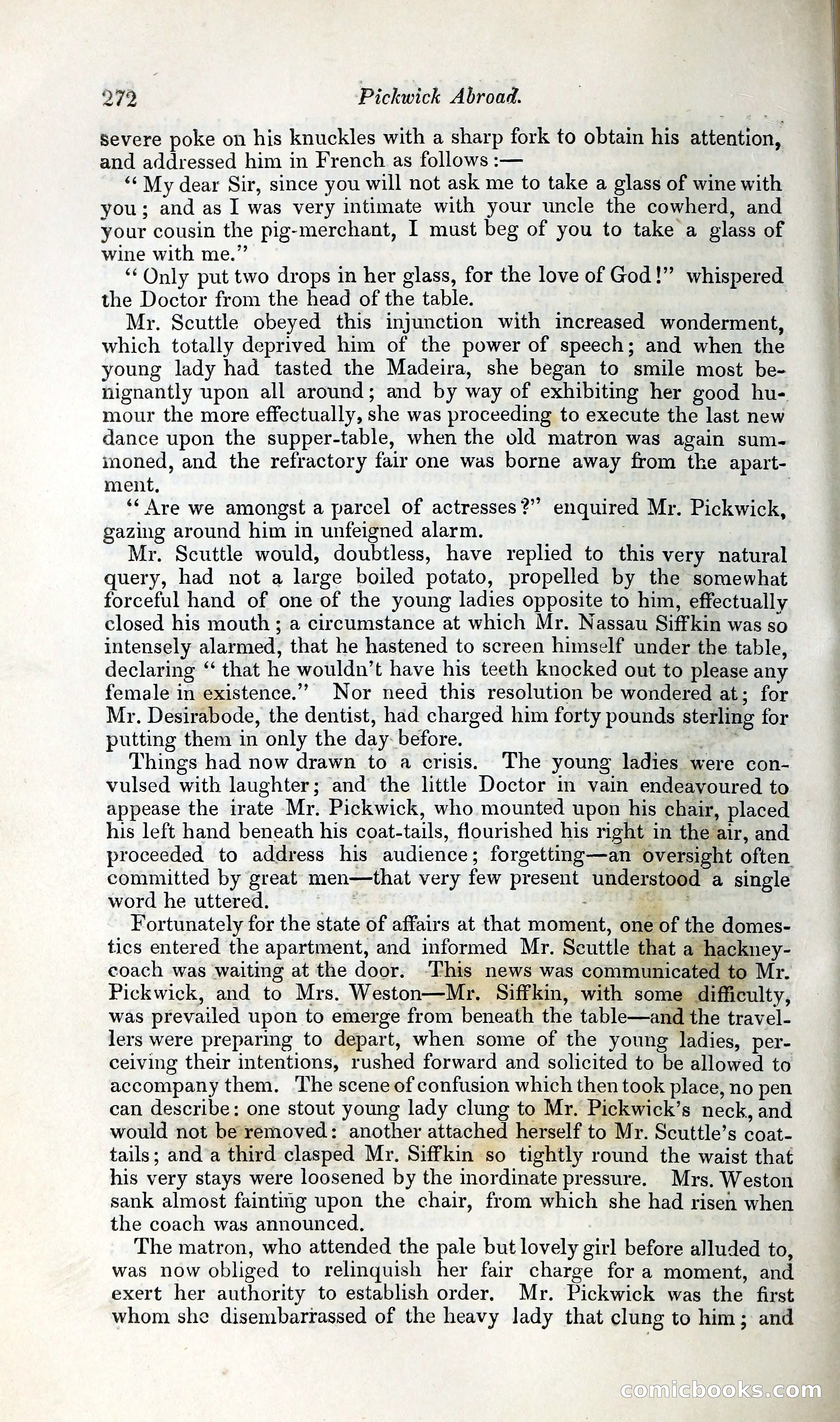 Pickwick Abroad: or, The Tour in France — page 331 of 400