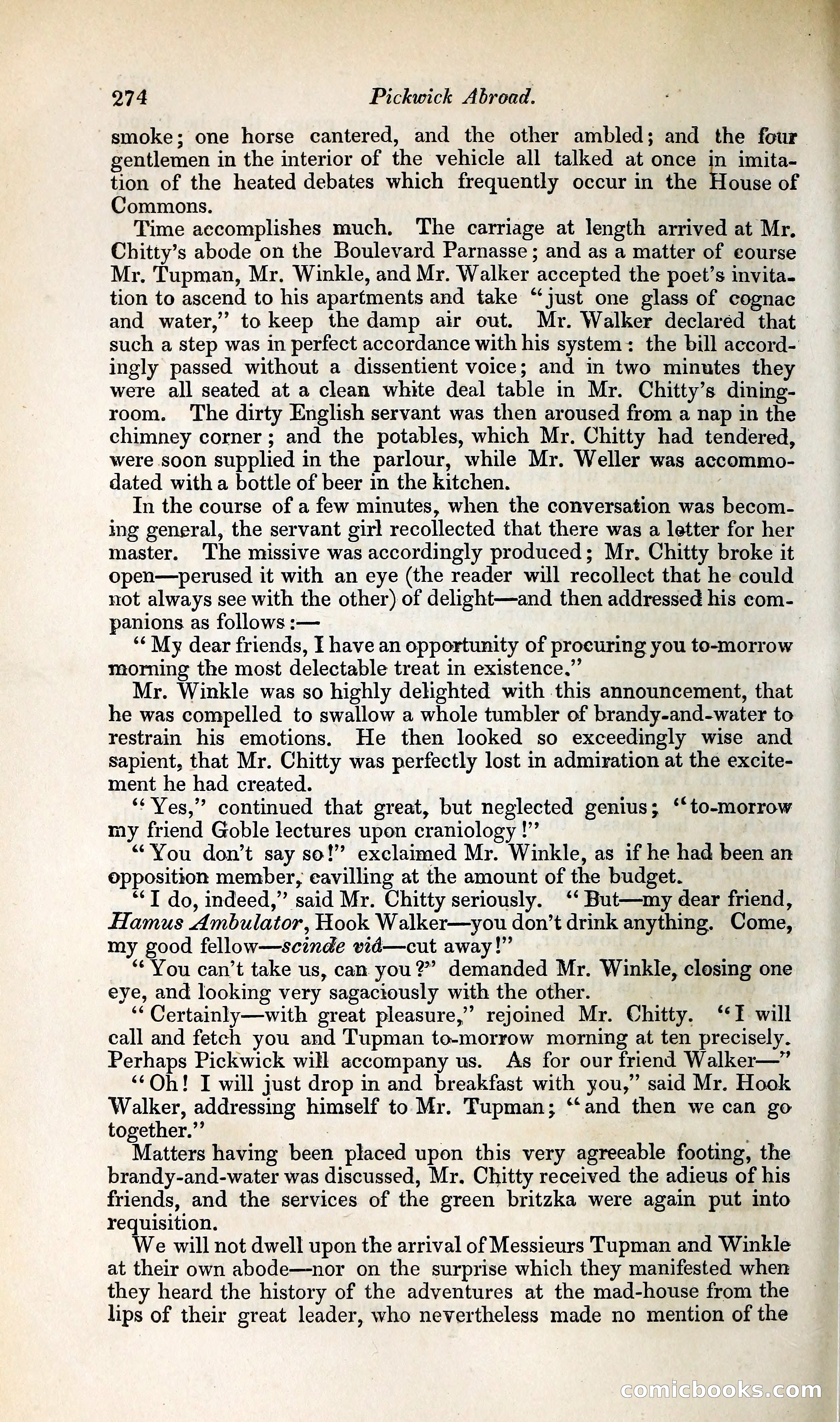 Pickwick Abroad: or, The Tour in France — page 335 of 400