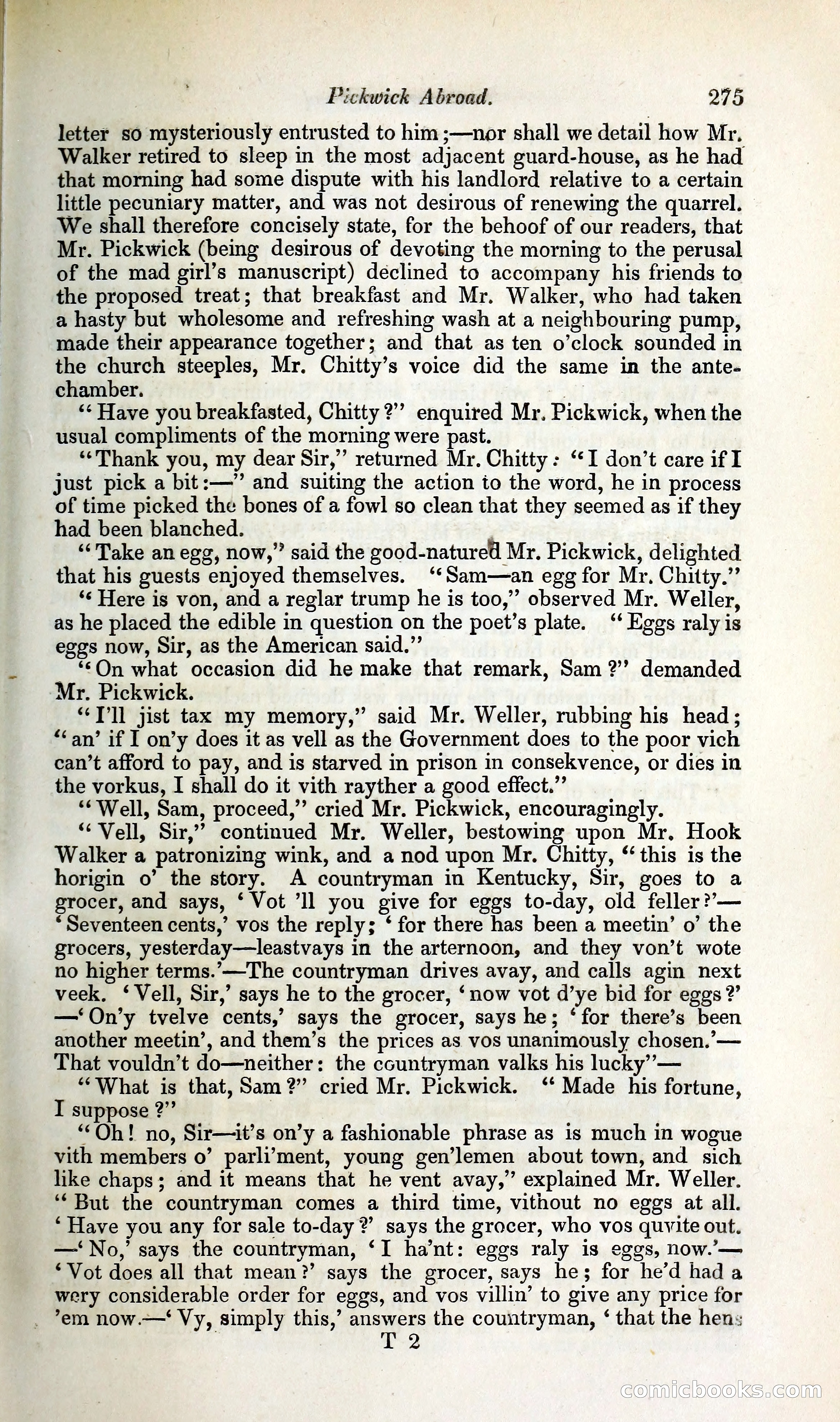 Pickwick Abroad: or, The Tour in France — page 336 of 400
