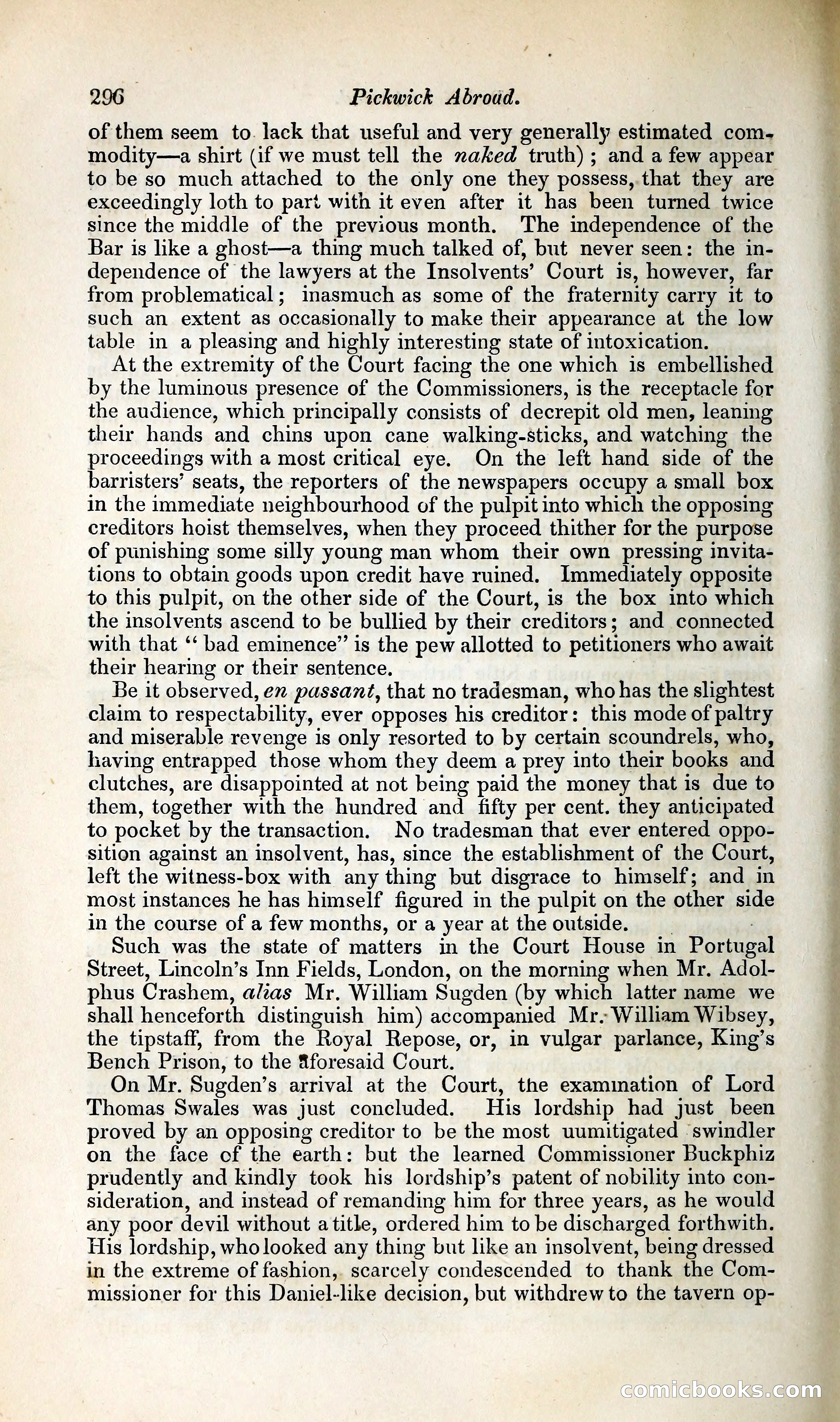 Pickwick Abroad: or, The Tour in France — page 357 of 400