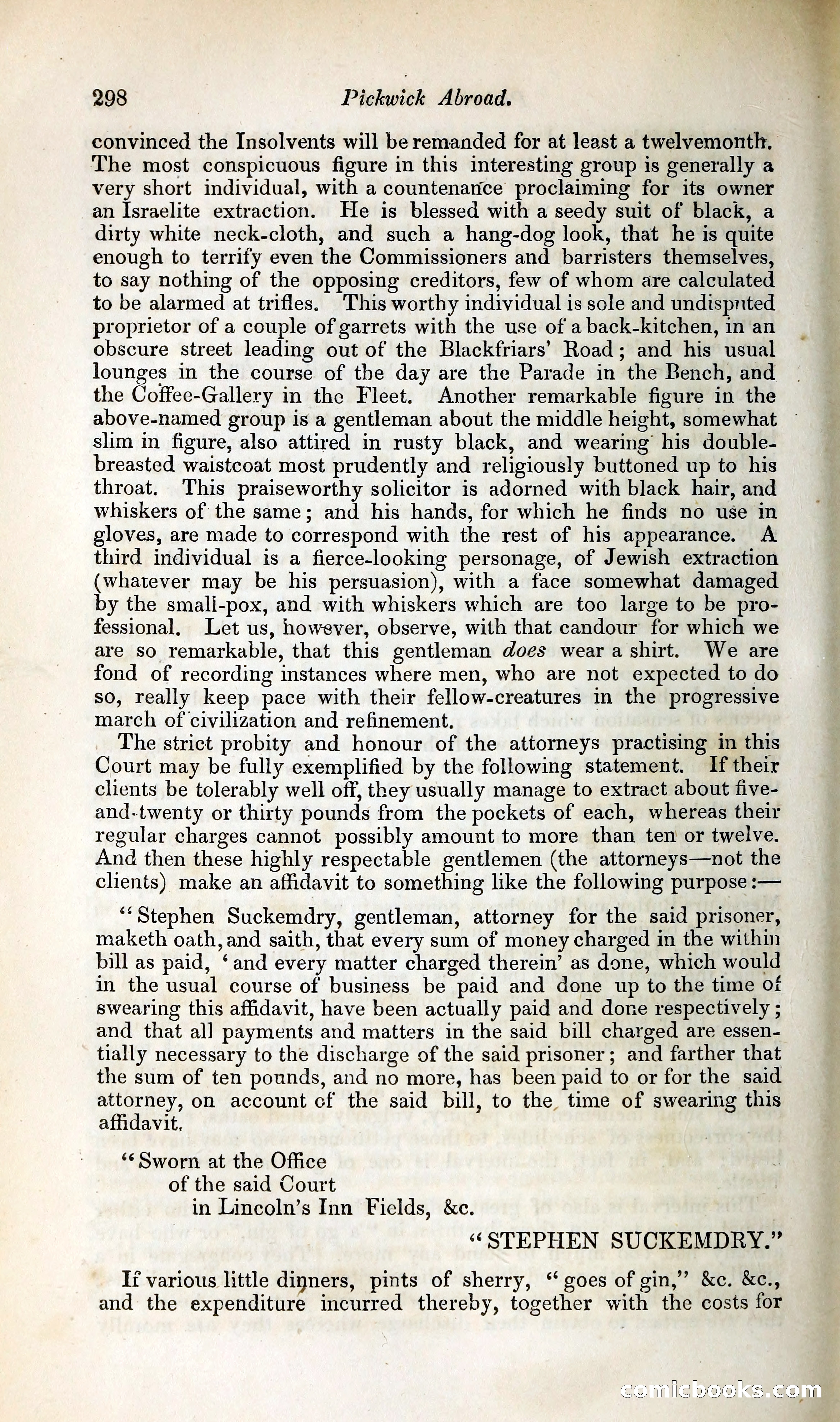 Pickwick Abroad: or, The Tour in France — page 359 of 400