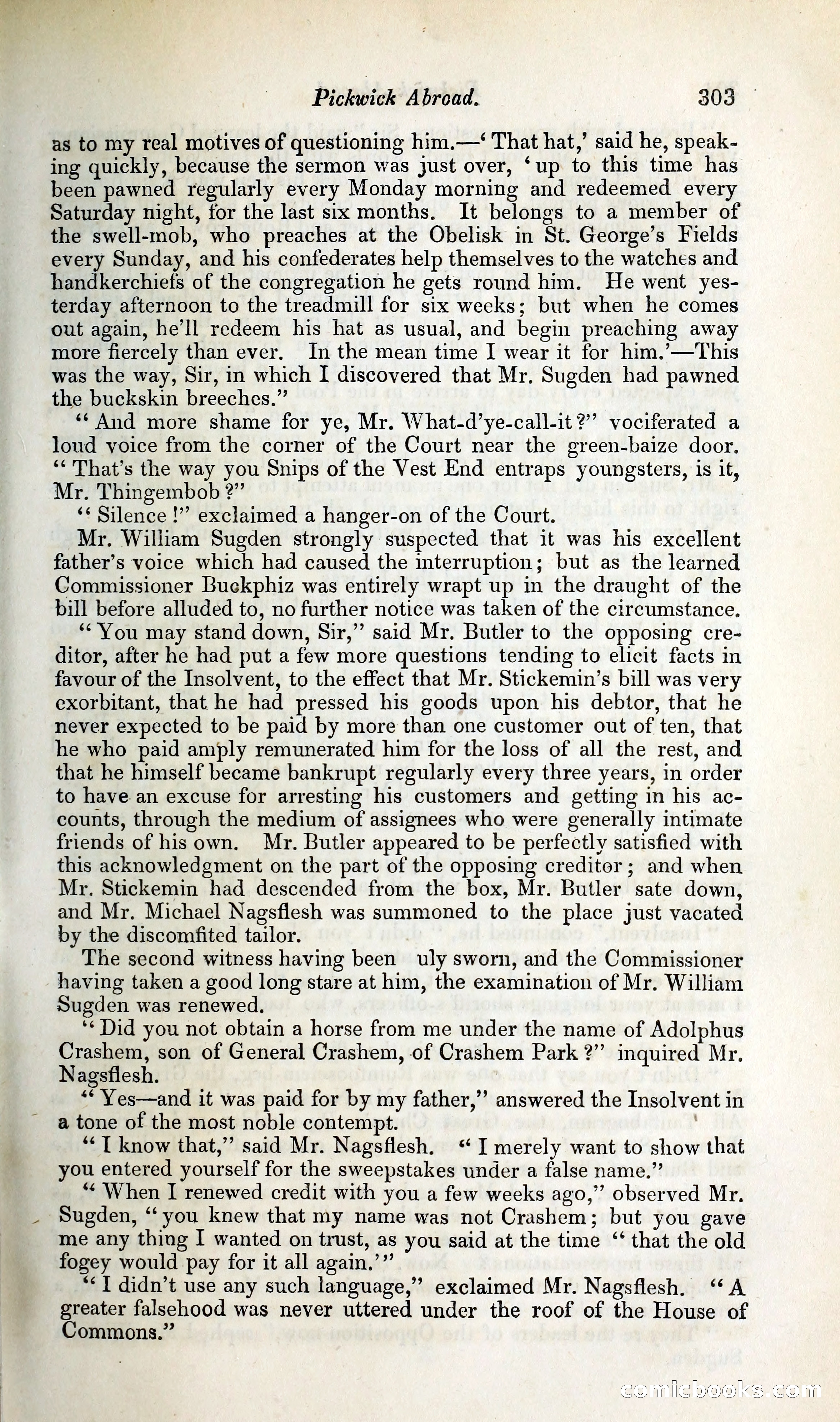 Pickwick Abroad: or, The Tour in France — page 366 of 400