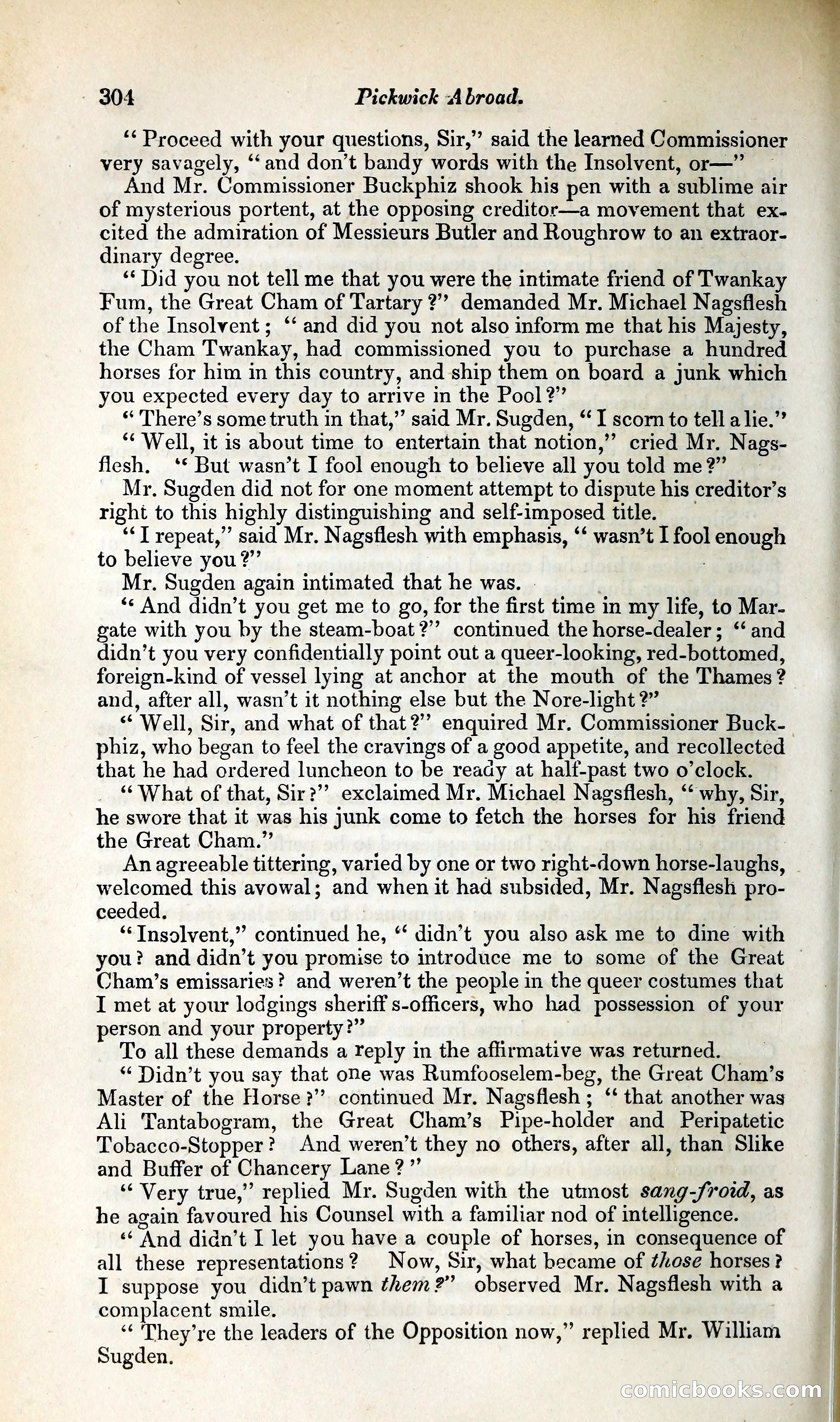 Pickwick Abroad: or, The Tour in France — page 367 of 400