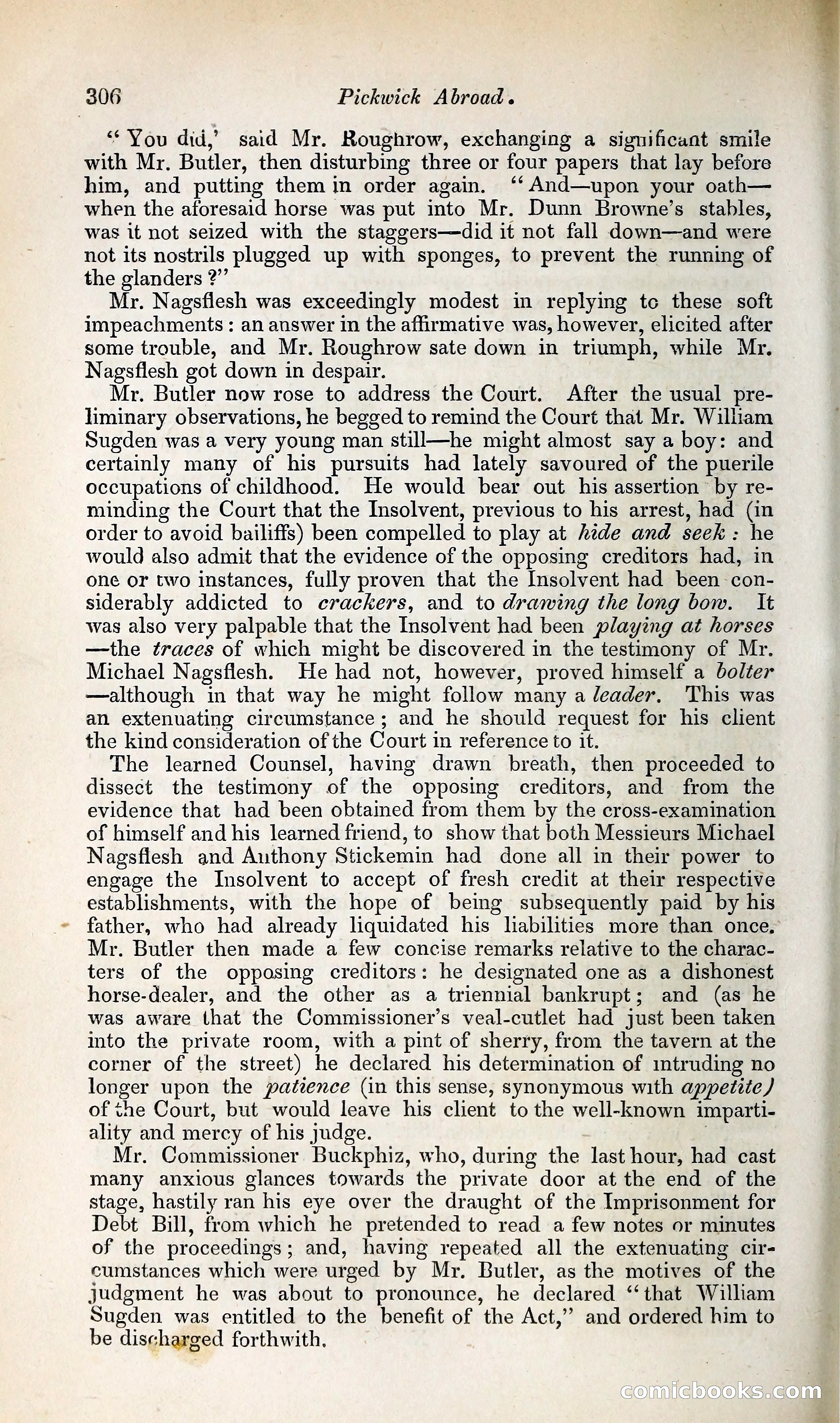 Pickwick Abroad: or, The Tour in France — page 369 of 400