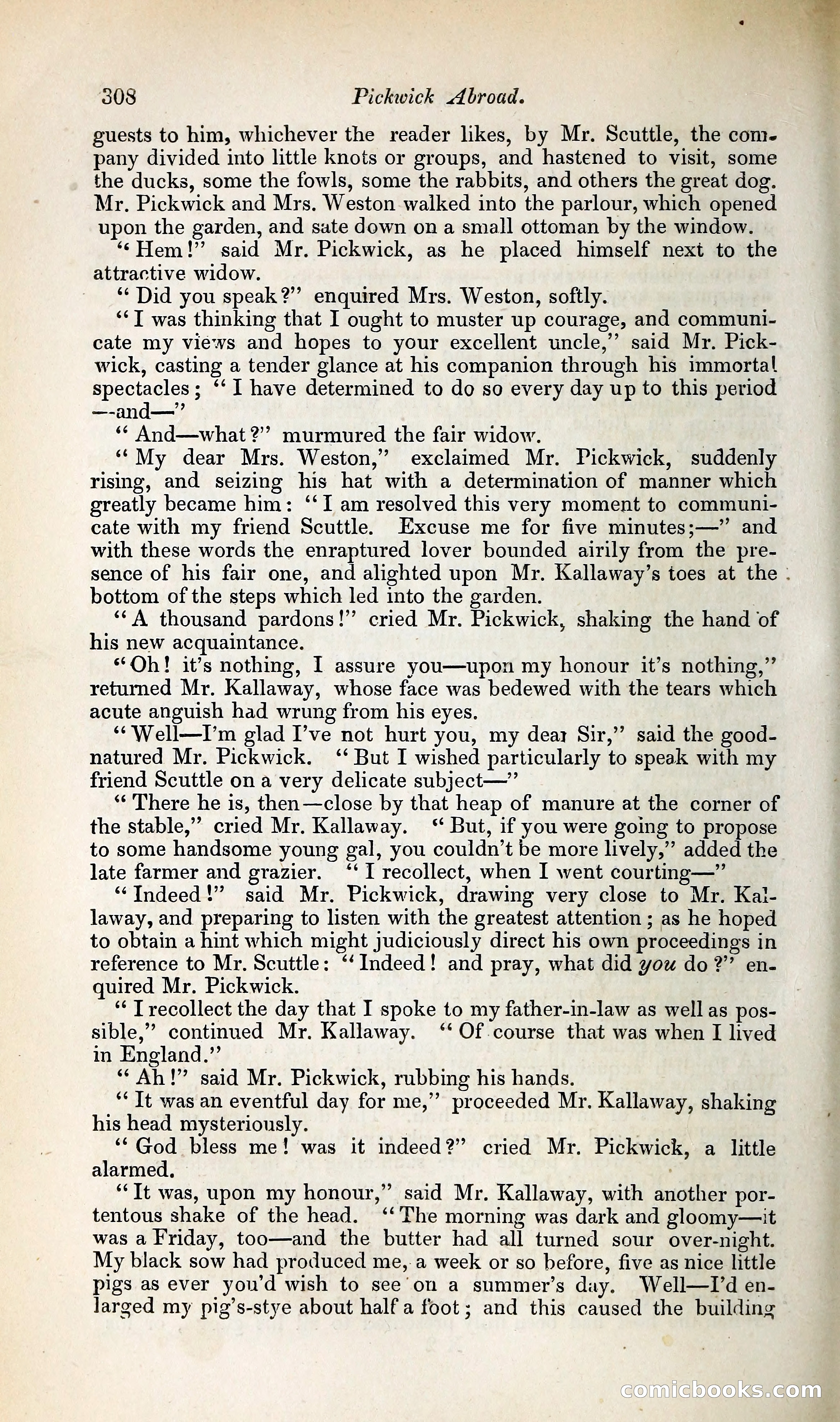 Pickwick Abroad: or, The Tour in France — page 371 of 400
