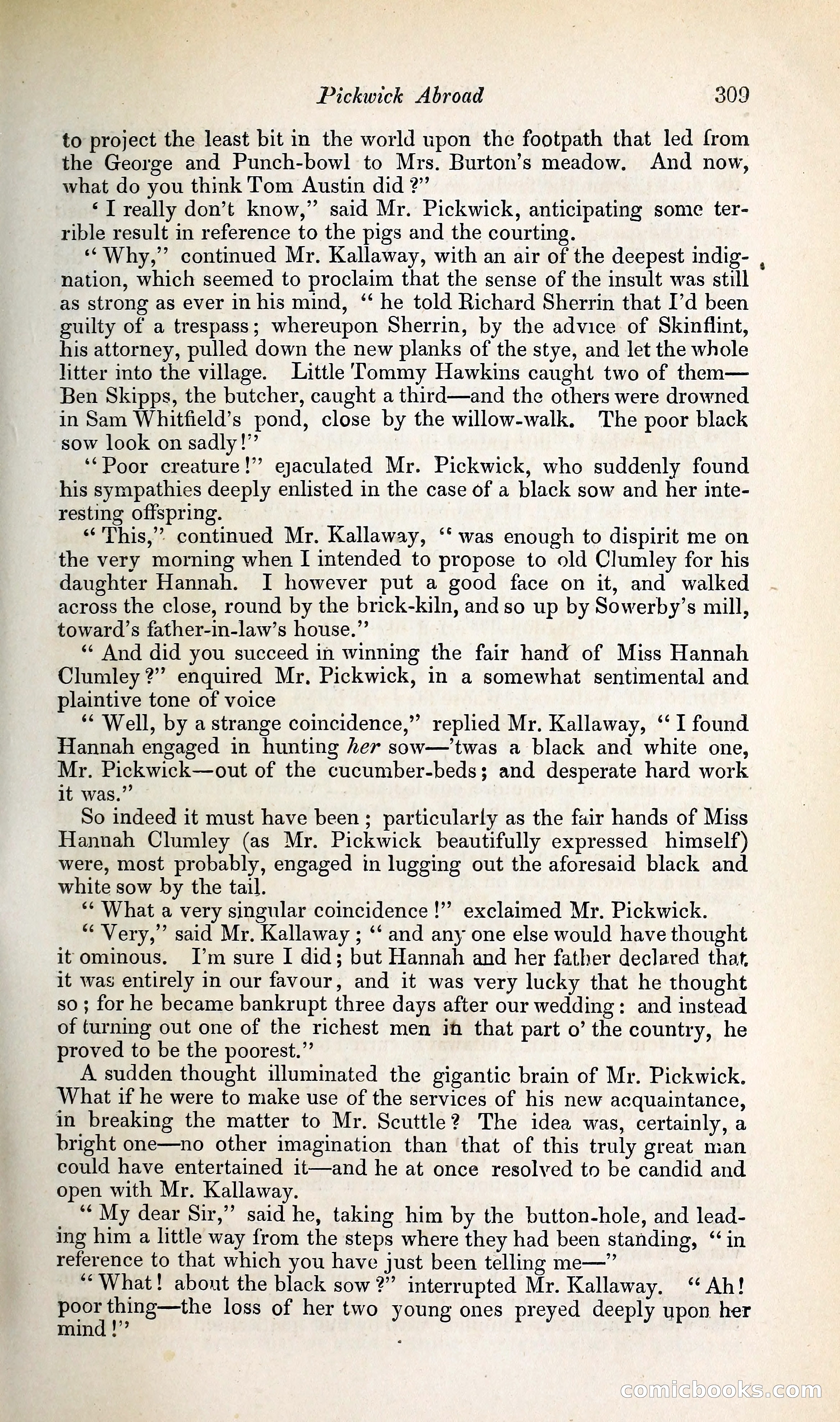 Pickwick Abroad: or, The Tour in France — page 372 of 400