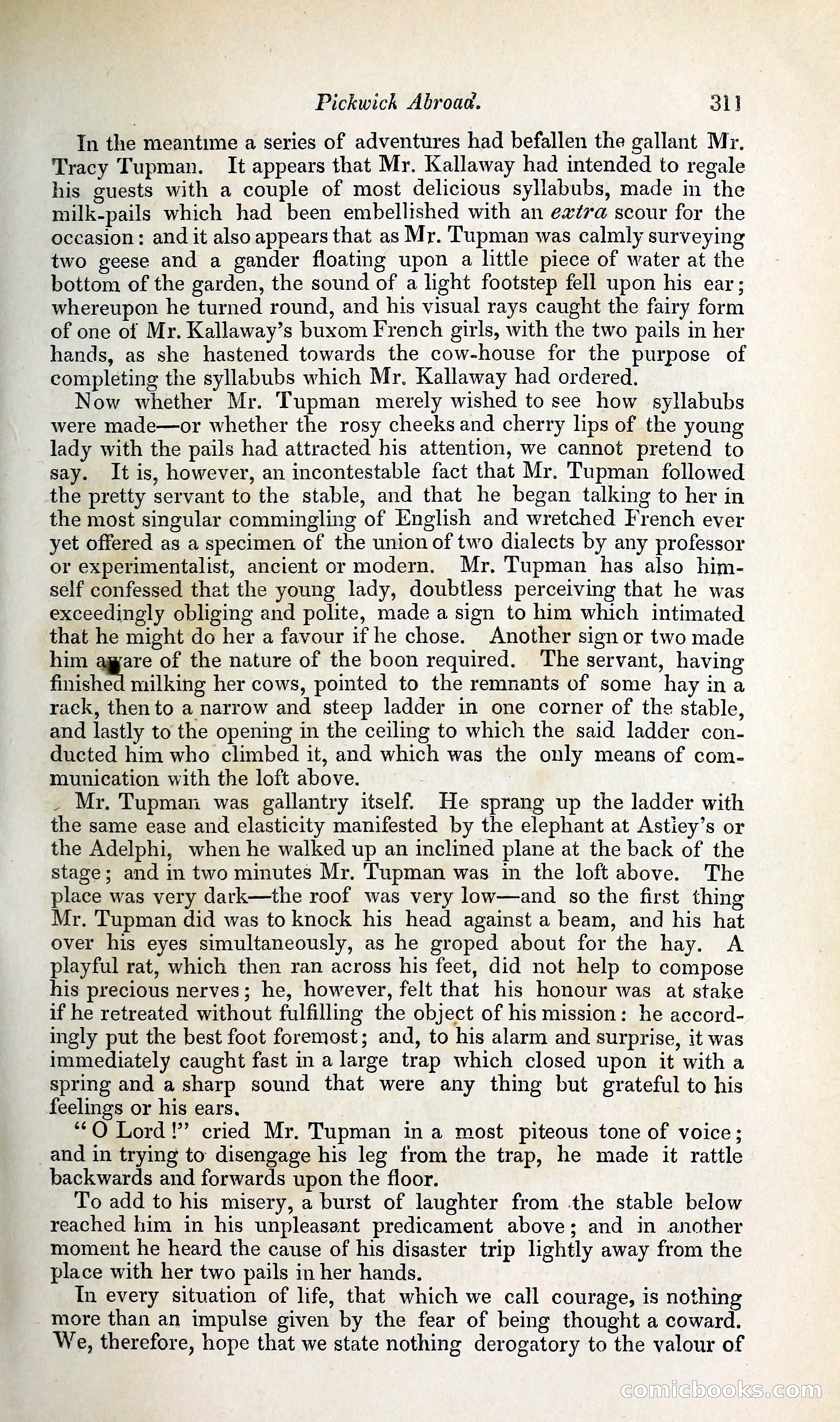 Pickwick Abroad: or, The Tour in France — page 374 of 400