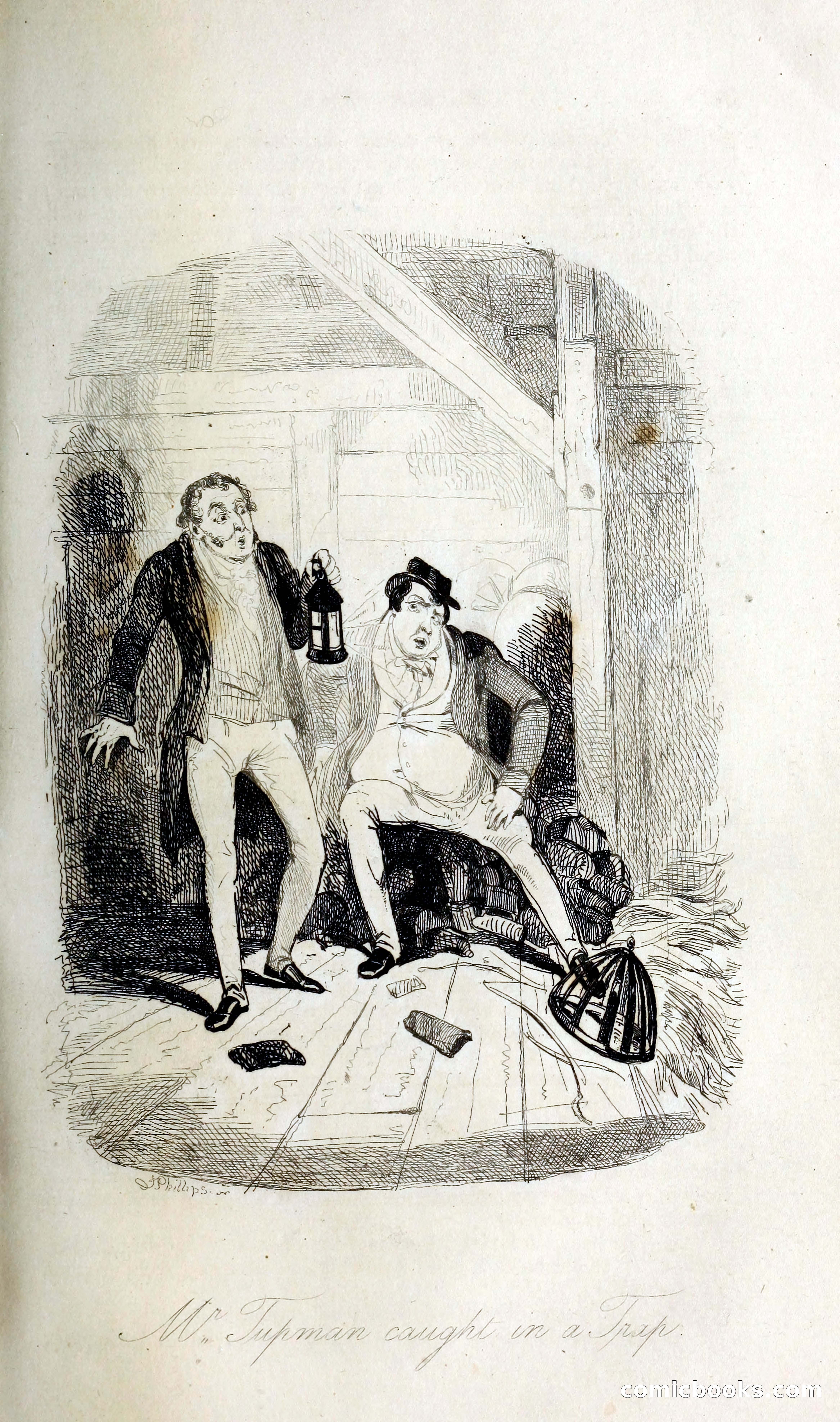Pickwick Abroad: or, The Tour in France — page 376 of 400