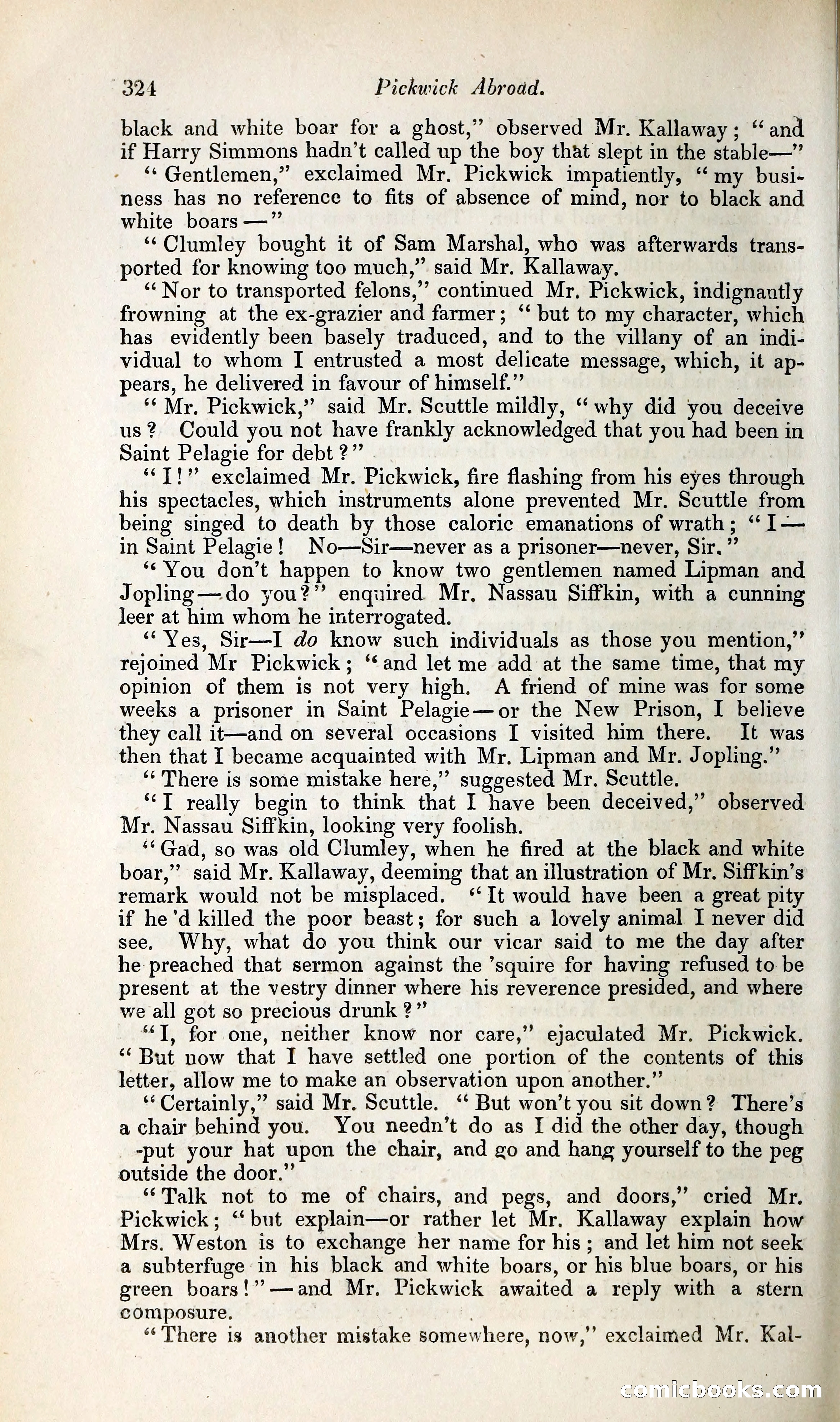 Pickwick Abroad: or, The Tour in France — page 389 of 400