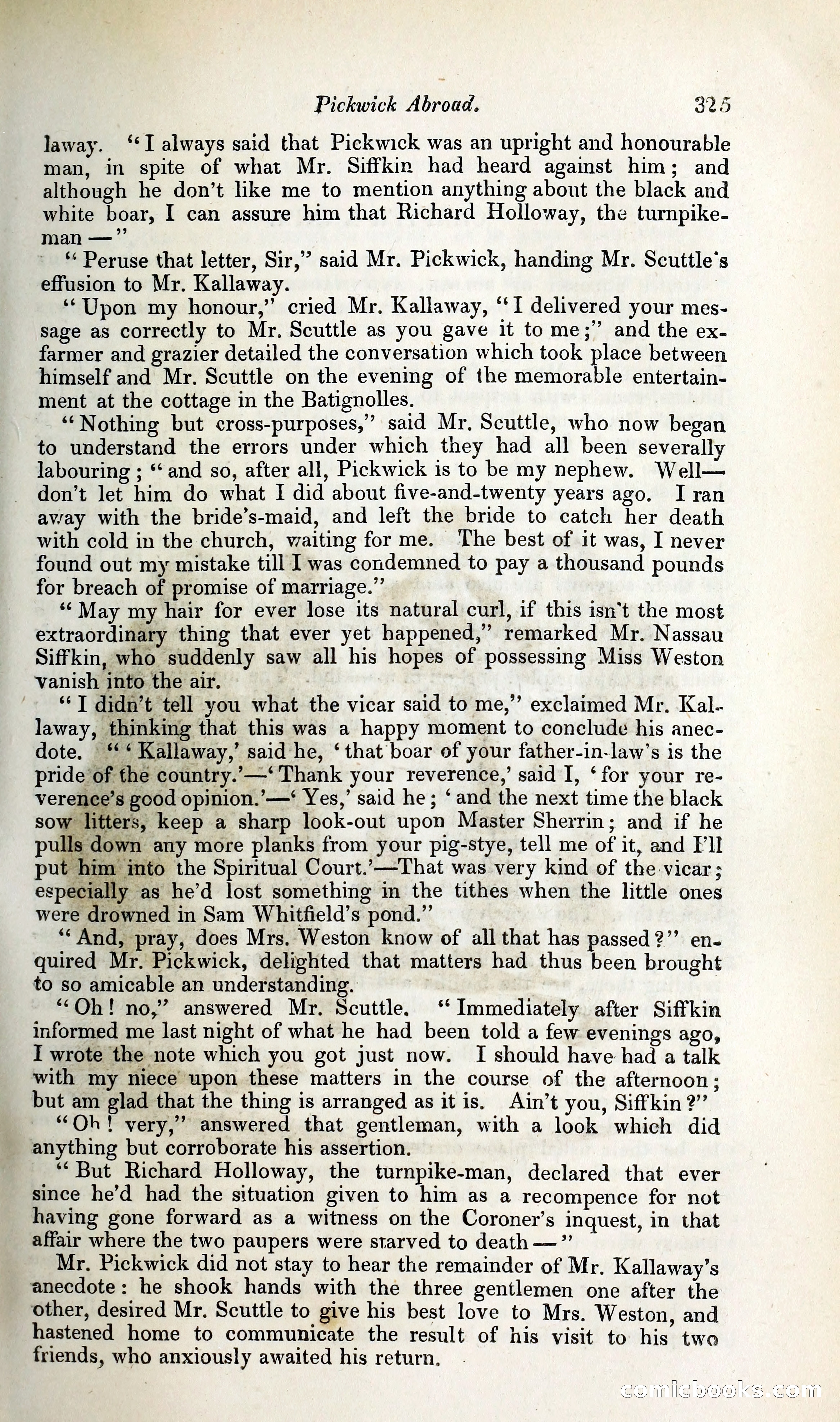 Pickwick Abroad: or, The Tour in France — page 392 of 400