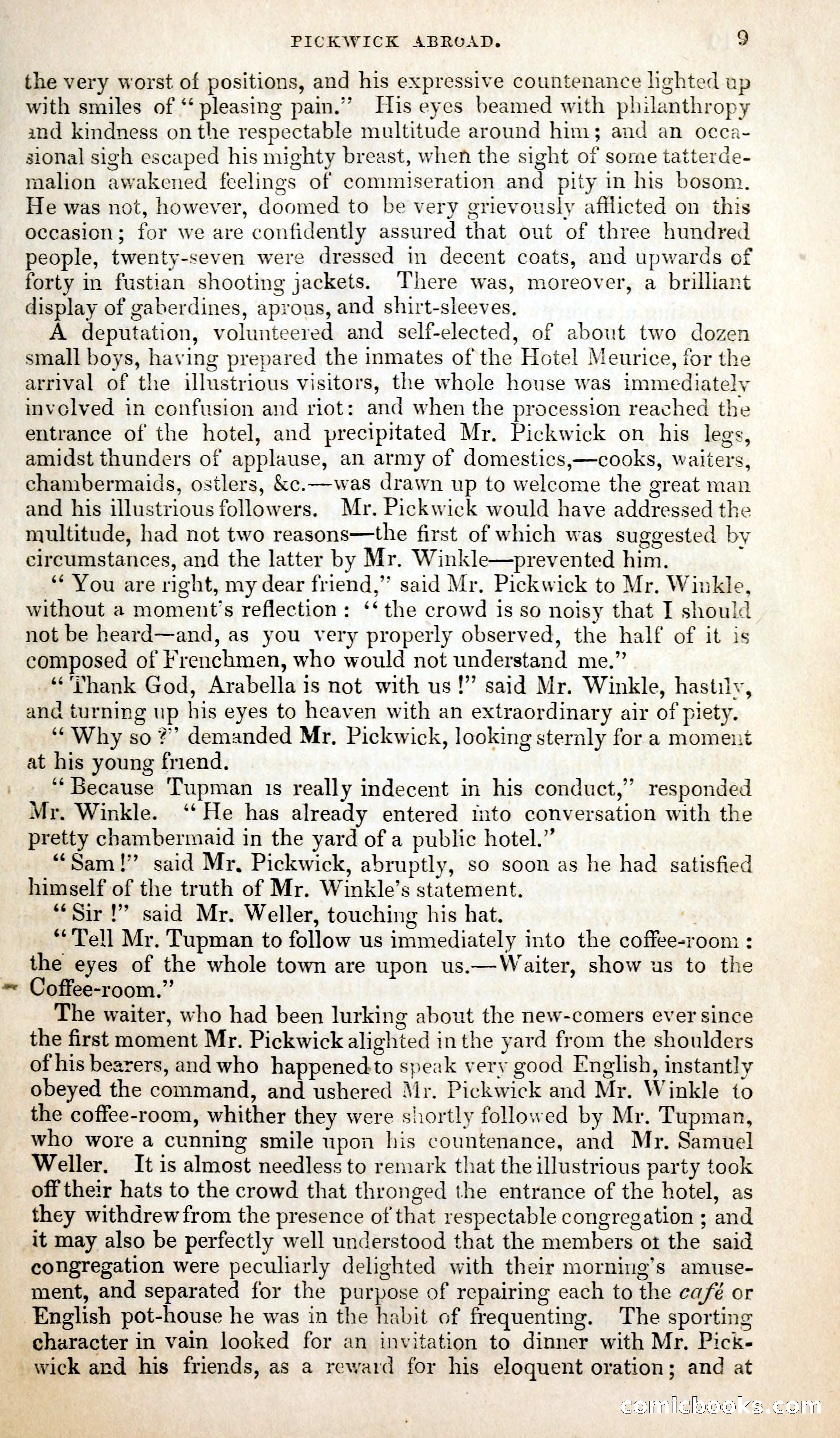 Pickwick Abroad; or, The Tour in France — page 22 of 400
