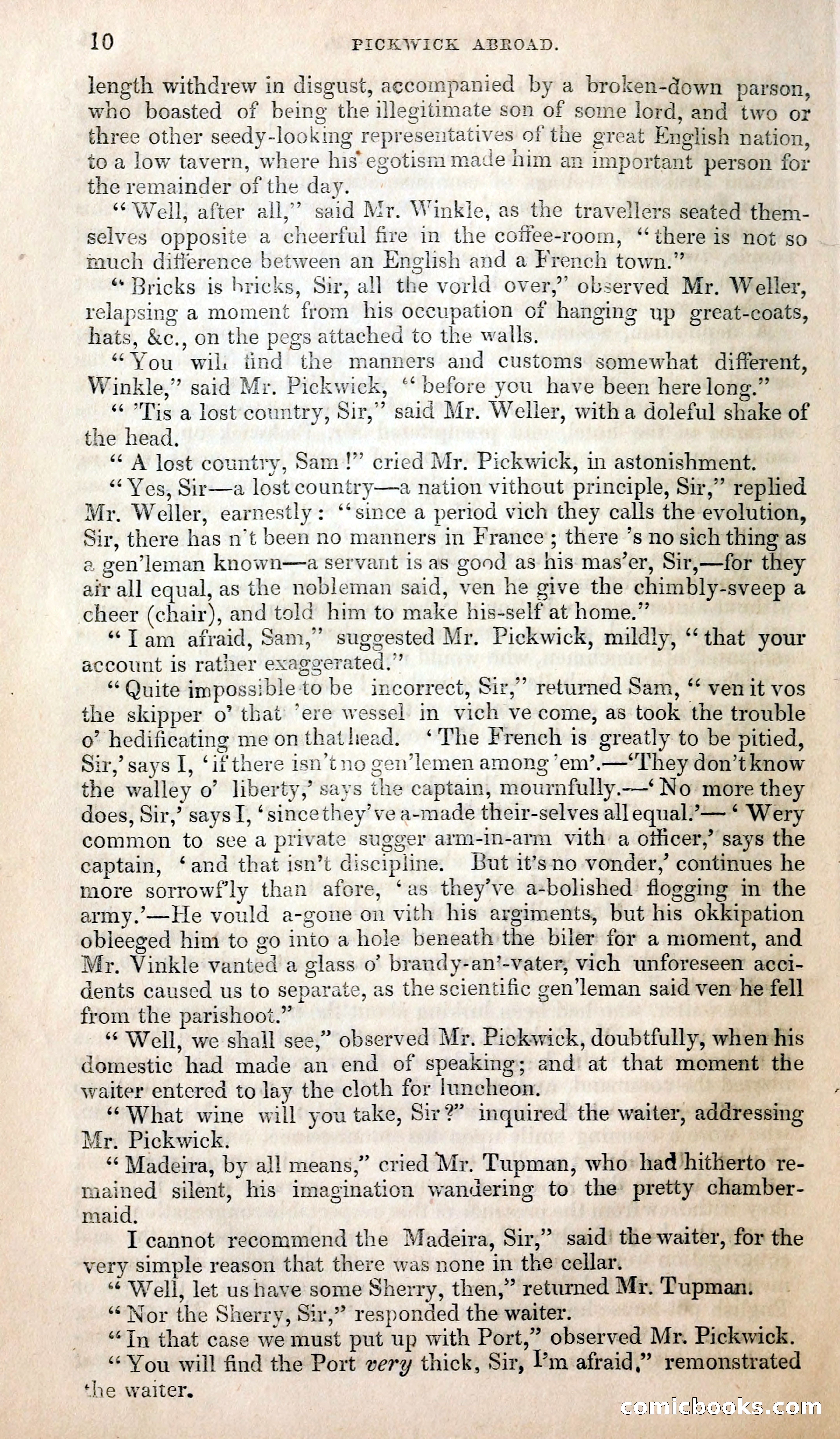Pickwick Abroad; or, The Tour in France — page 23 of 400