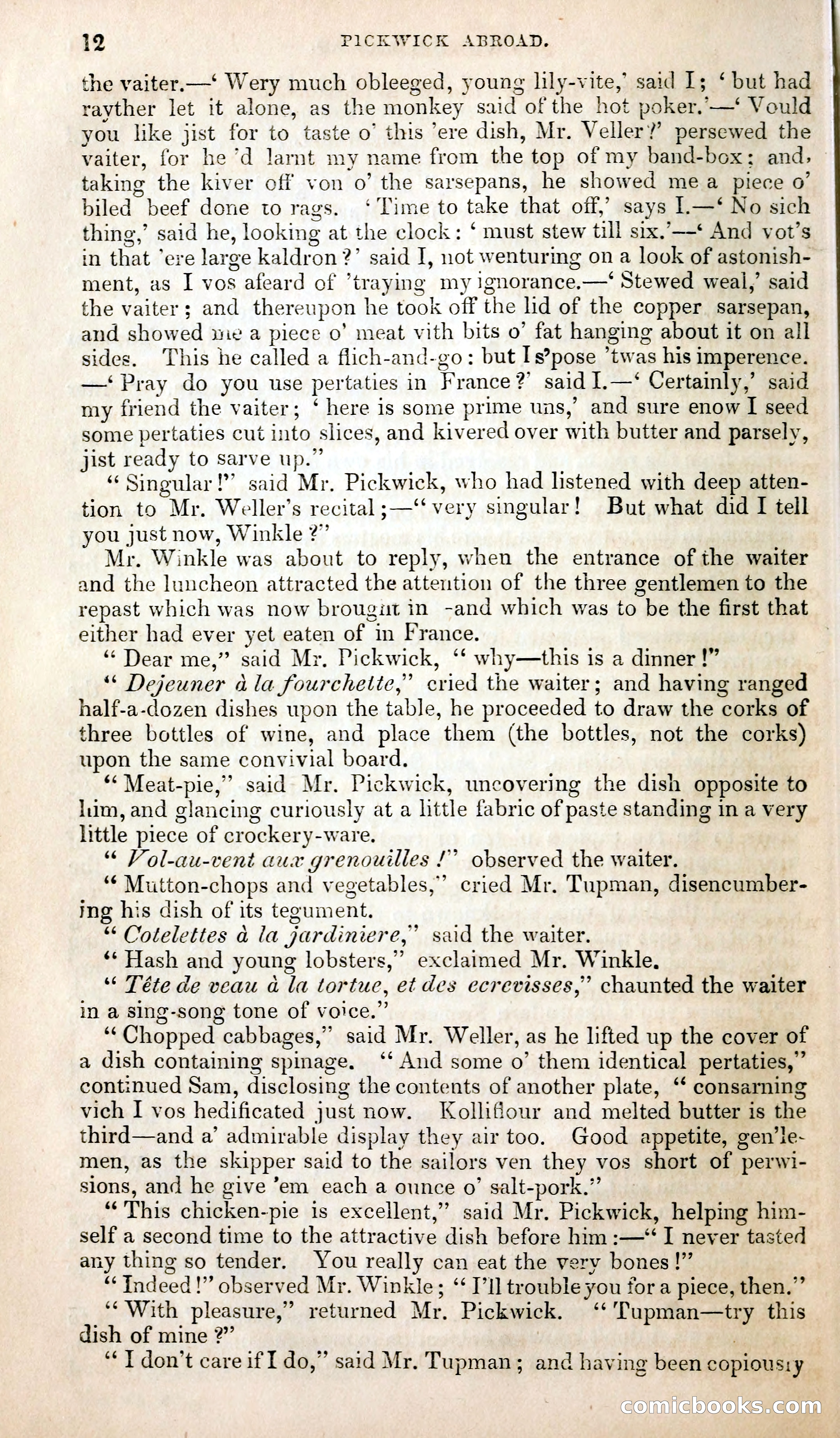 Pickwick Abroad; or, The Tour in France — page 25 of 400