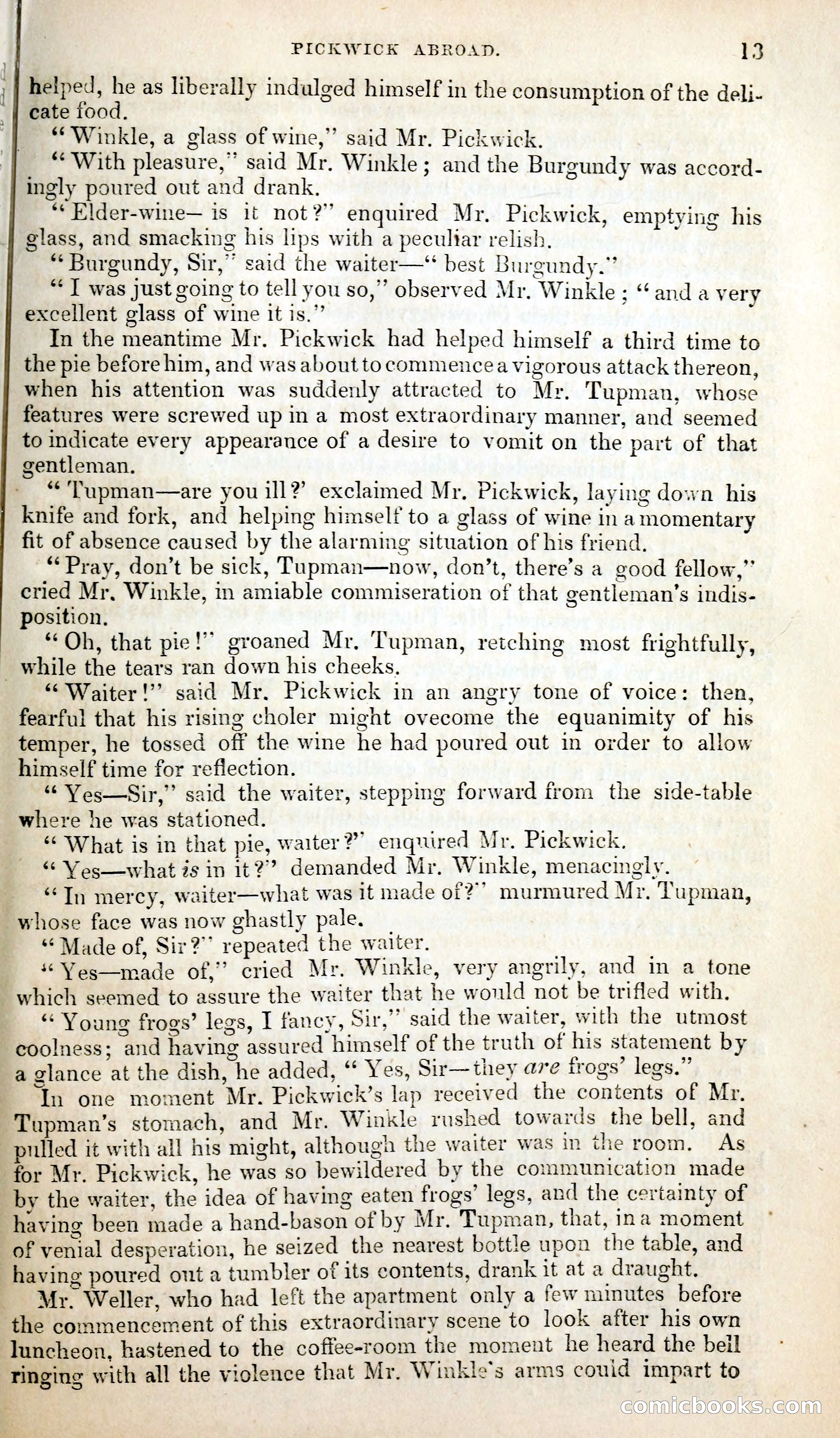 Pickwick Abroad; or, The Tour in France — page 26 of 400