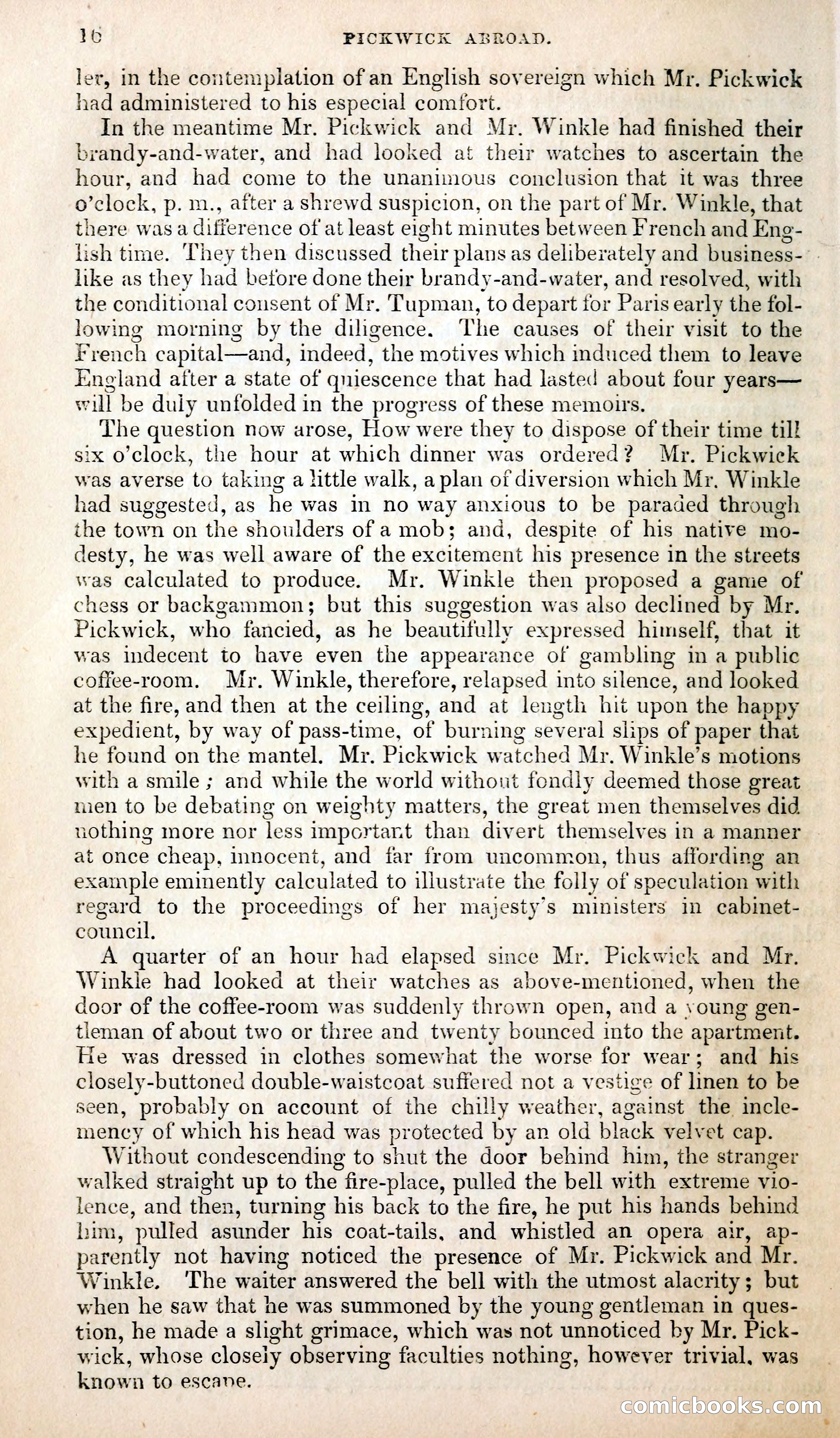 Pickwick Abroad; or, The Tour in France — page 29 of 400