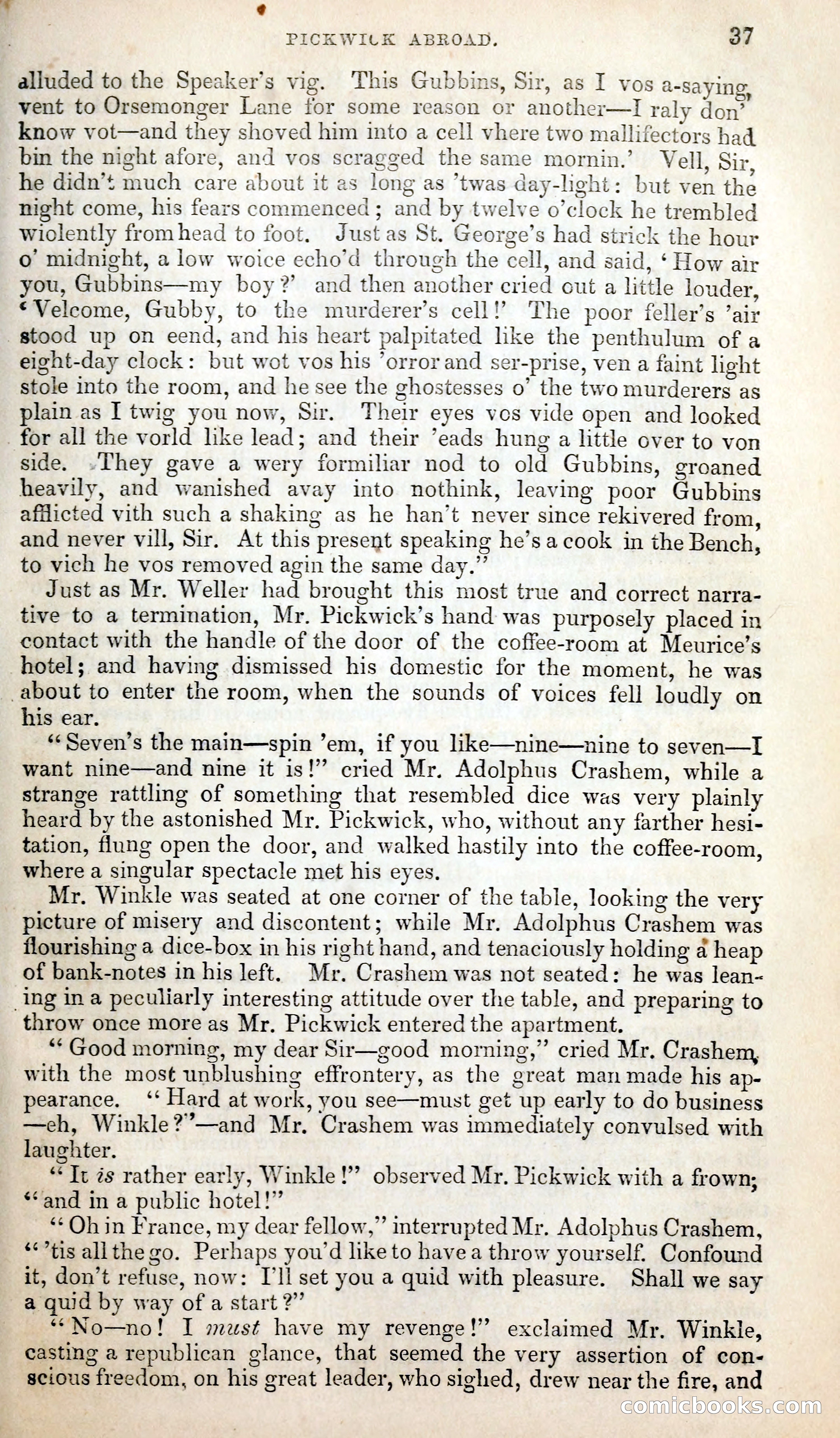 Pickwick Abroad; or, The Tour in France — page 50 of 400