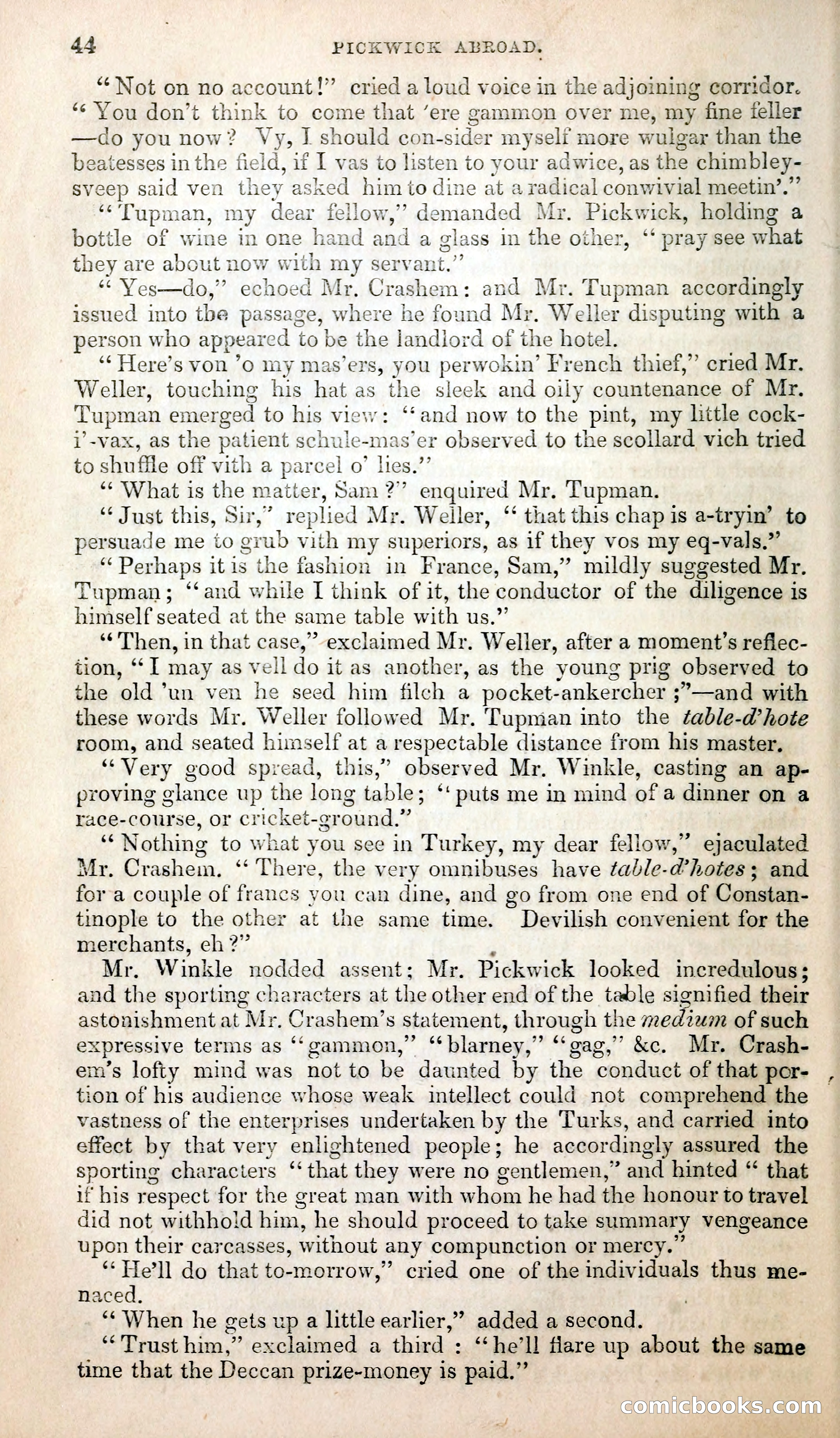 Pickwick Abroad; or, The Tour in France — page 57 of 400