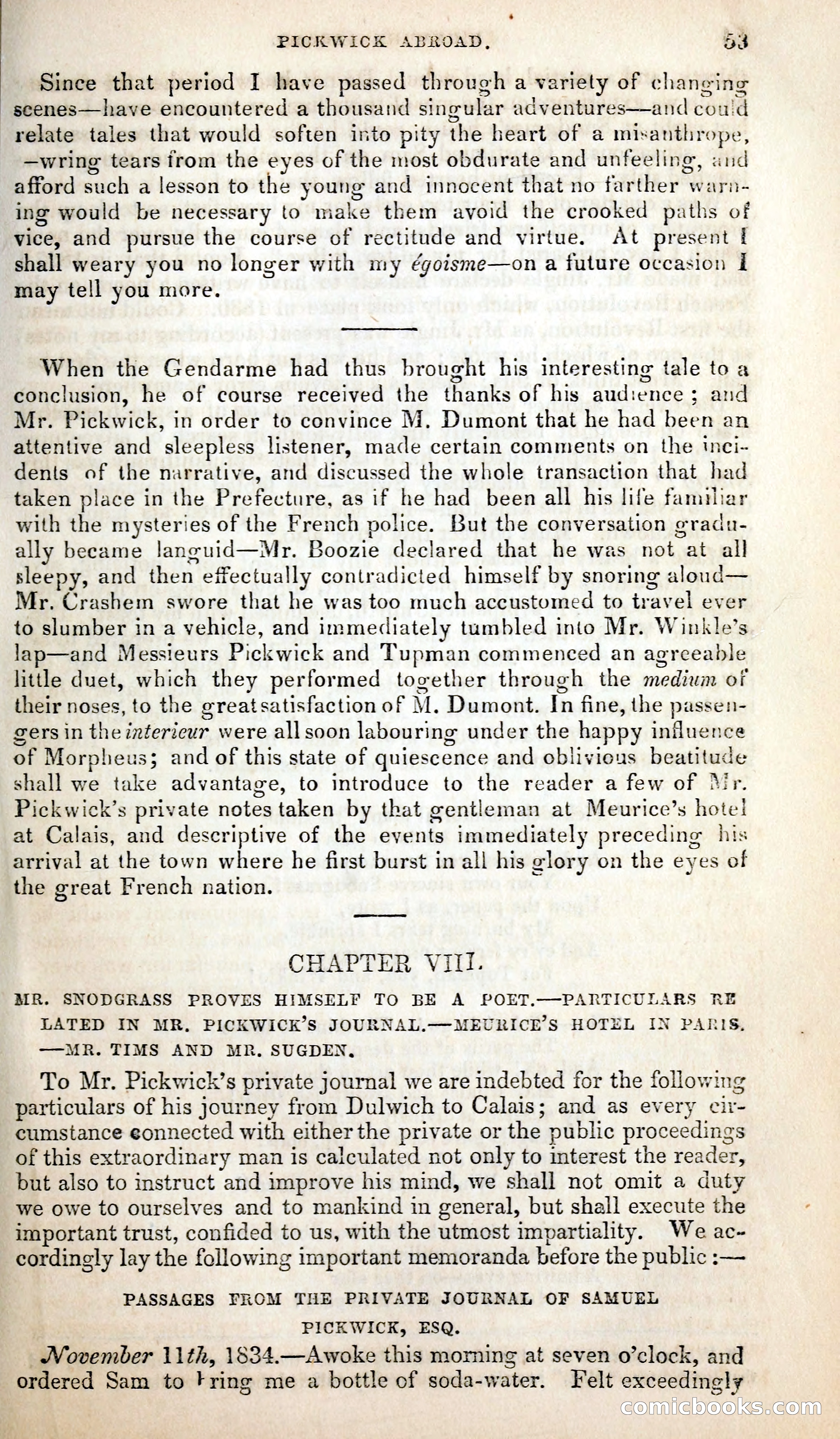 Pickwick Abroad; or, The Tour in France — page 66 of 400