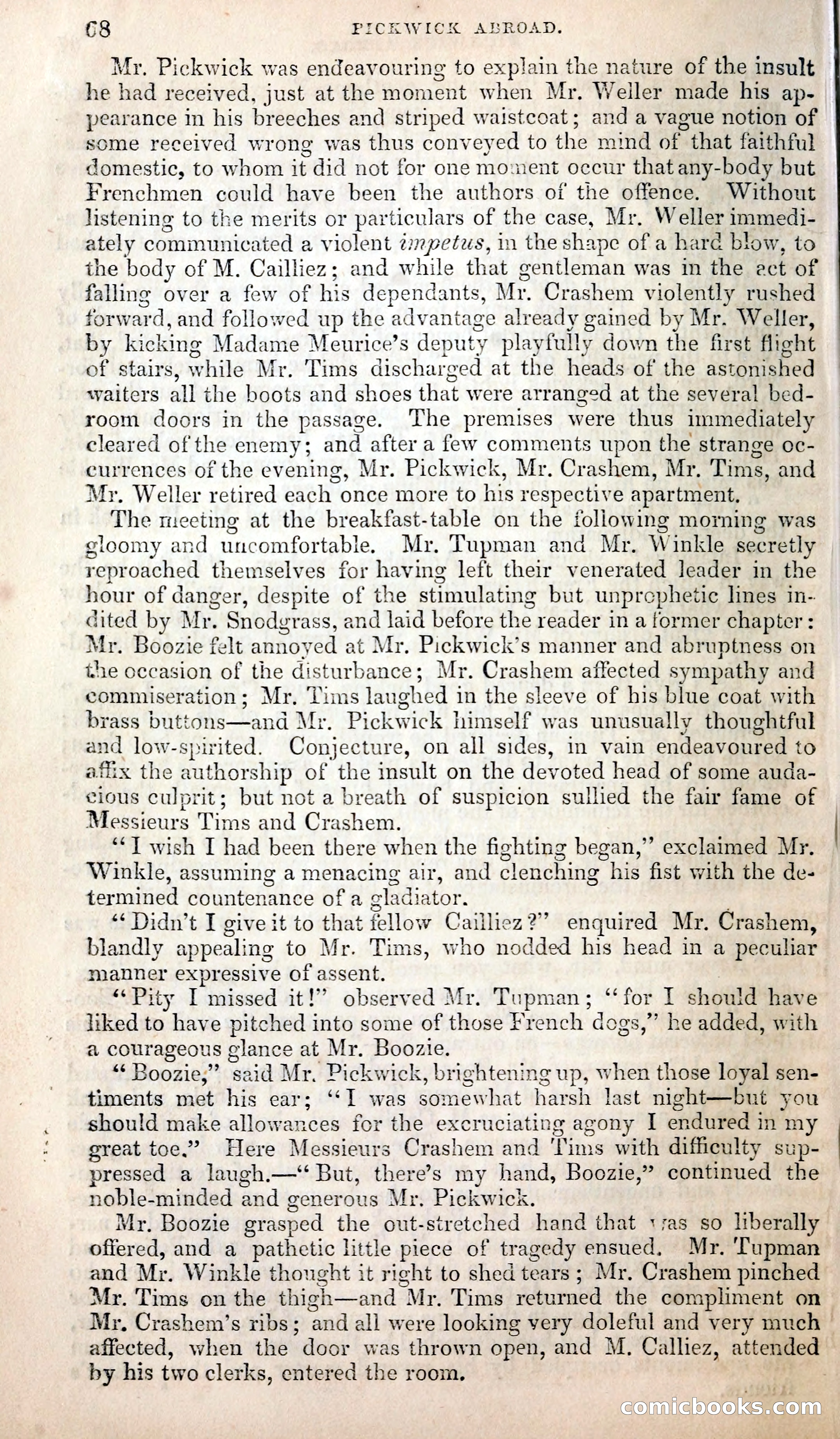 Pickwick Abroad; or, The Tour in France — page 81 of 400