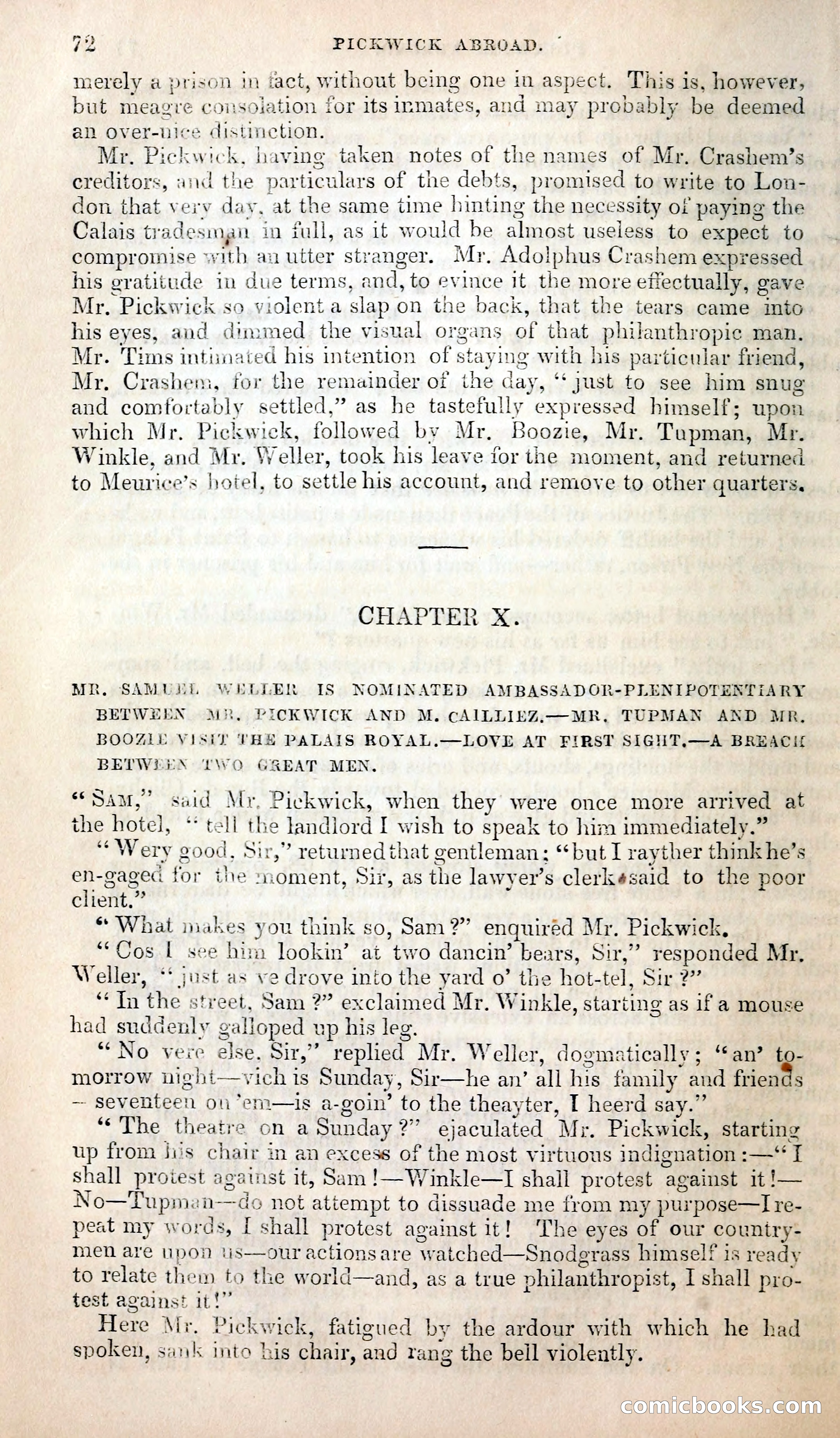 Pickwick Abroad; or, The Tour in France — page 85 of 400